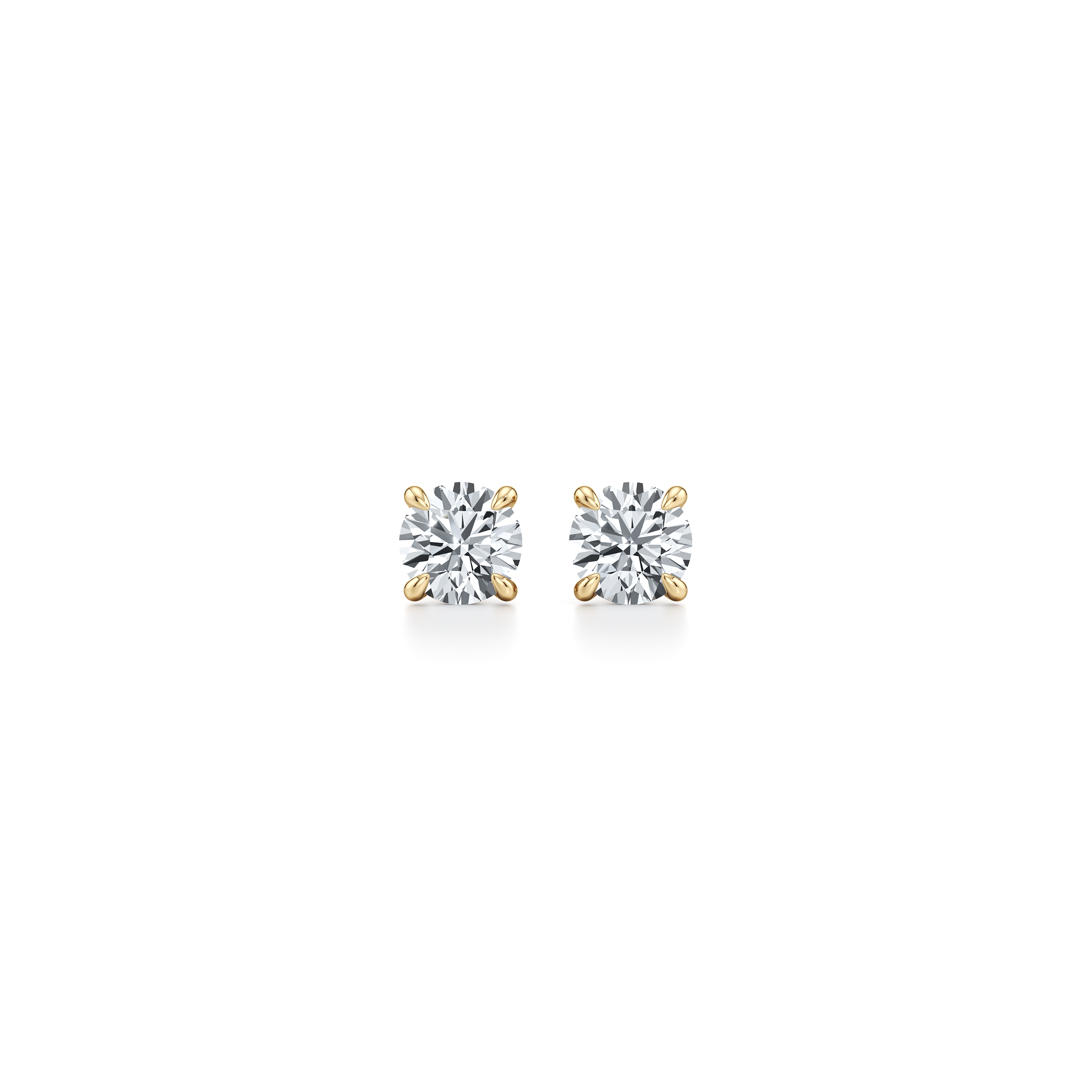 Precious Metal:18k Yellow Gold;Total Carat Weight:1.5 CTW