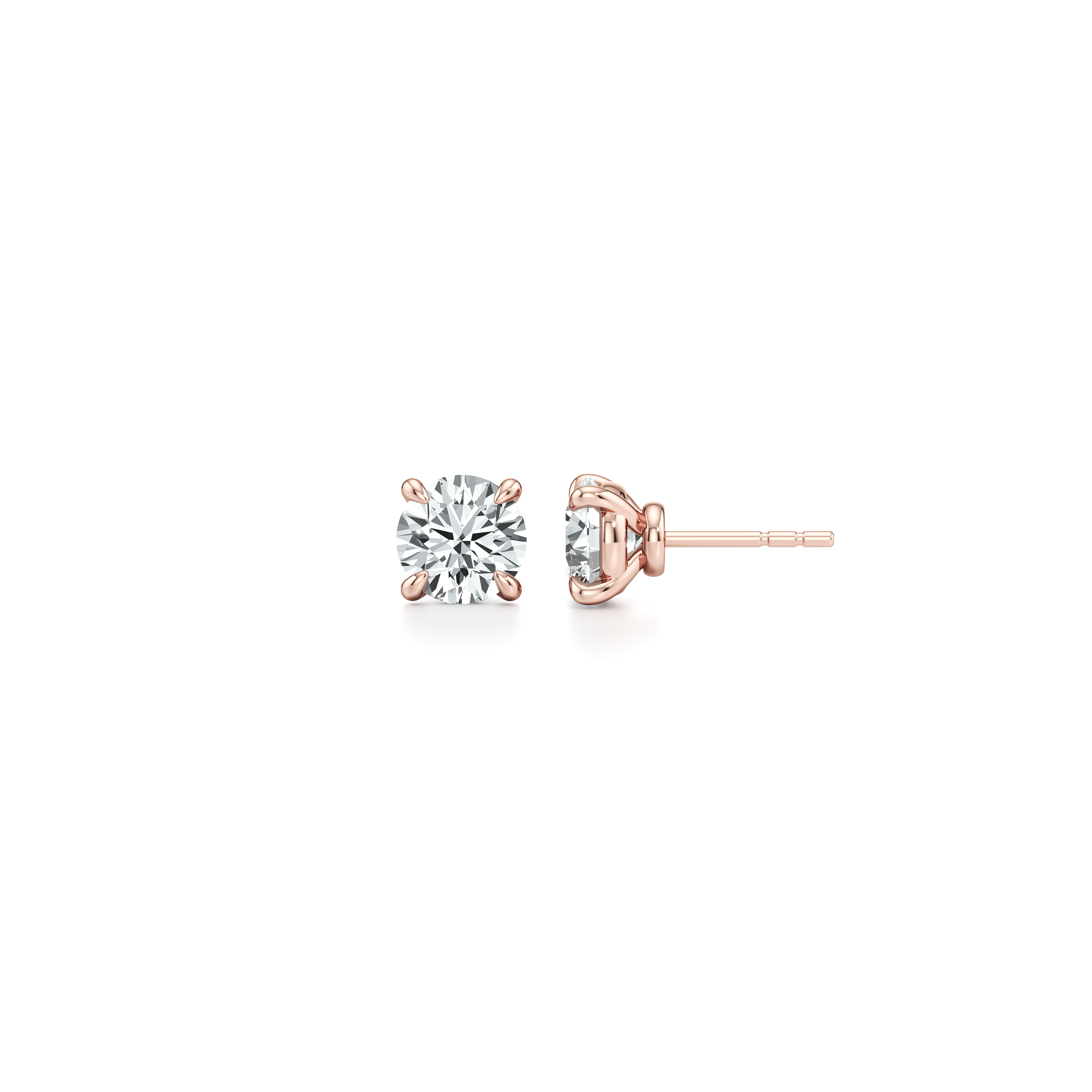 Chelsea Essential Lab Diamond Round Brilliant Studs
