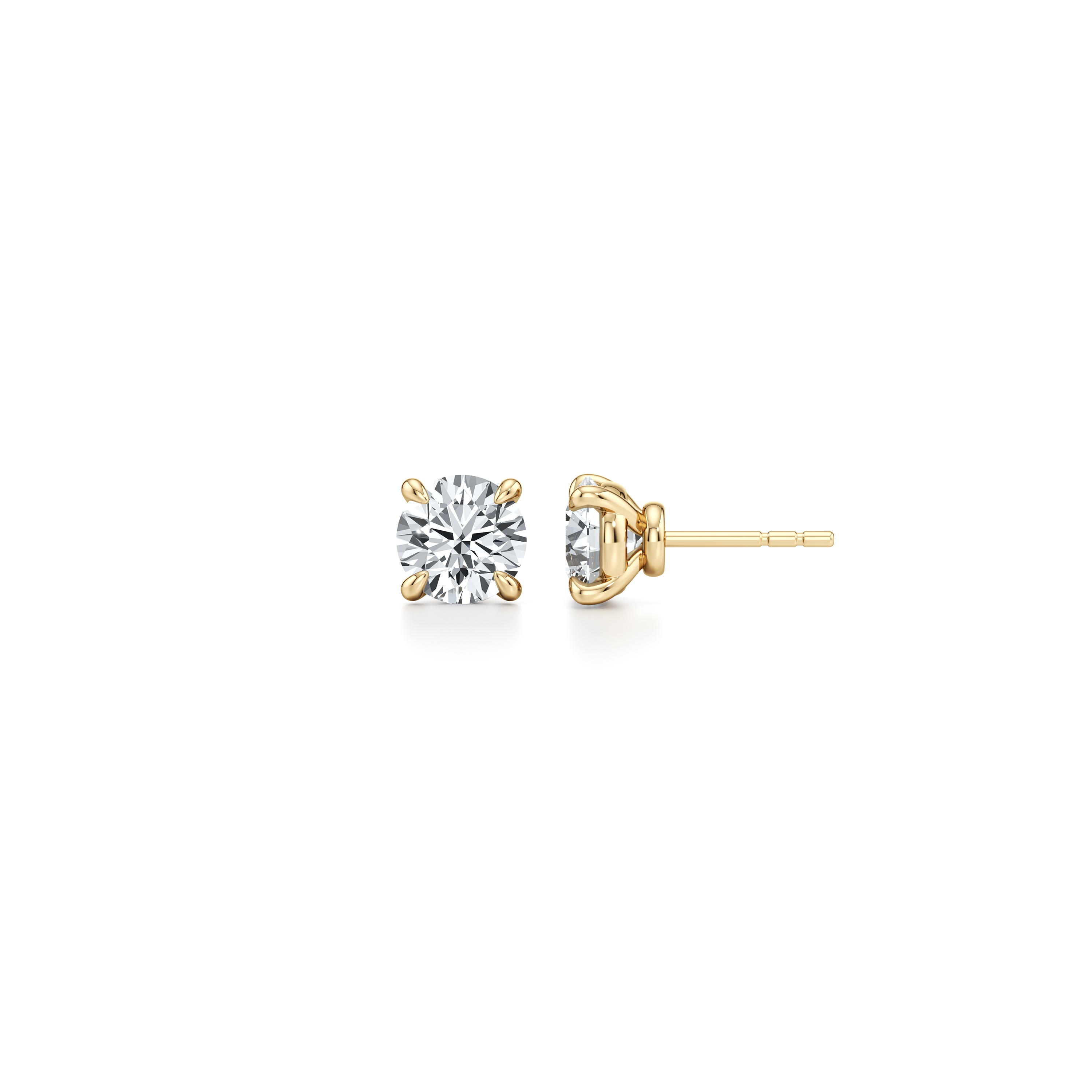 Chelsea Essential Lab Diamond Round Brilliant Studs