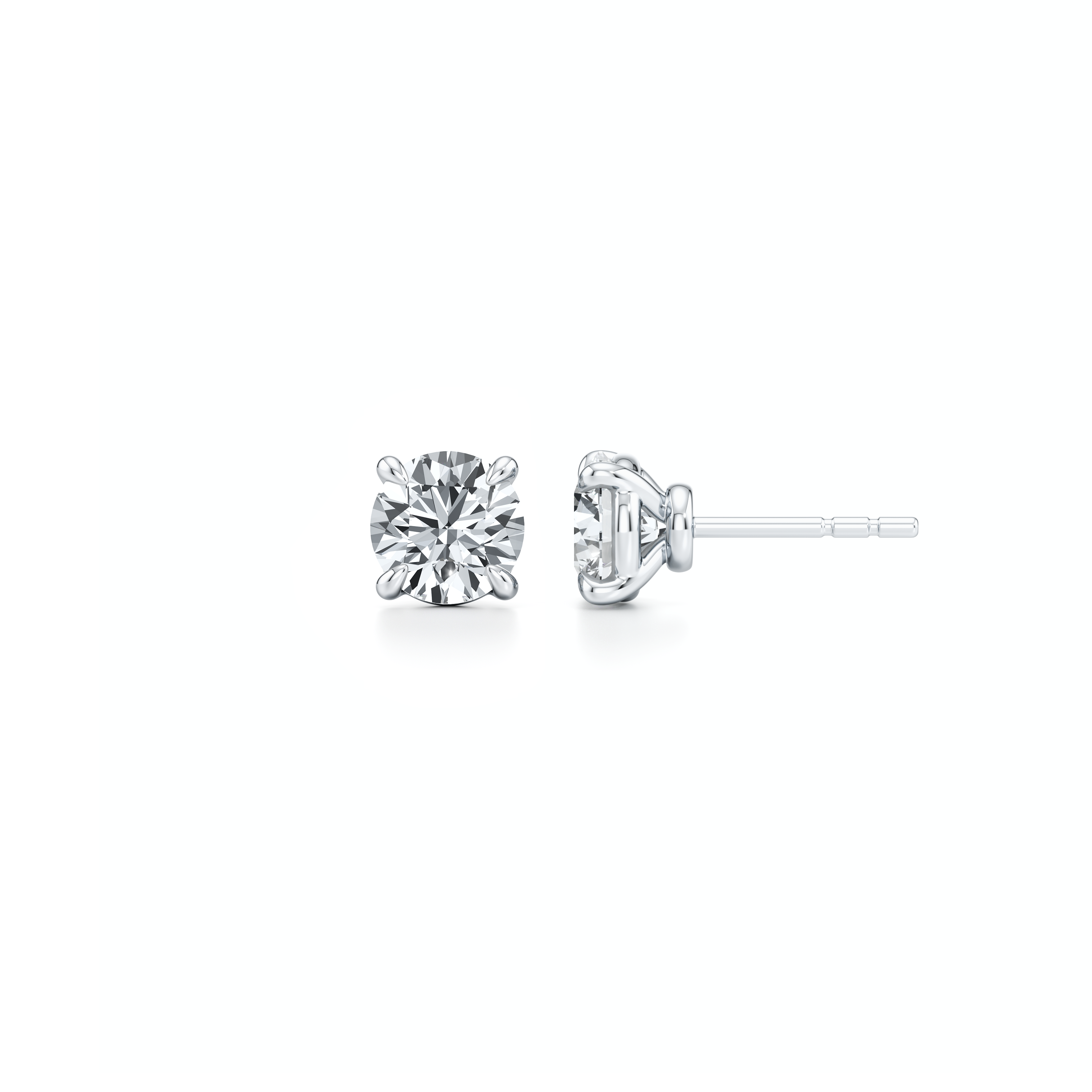Chelsea Essential Lab Diamond Round Brilliant Studs