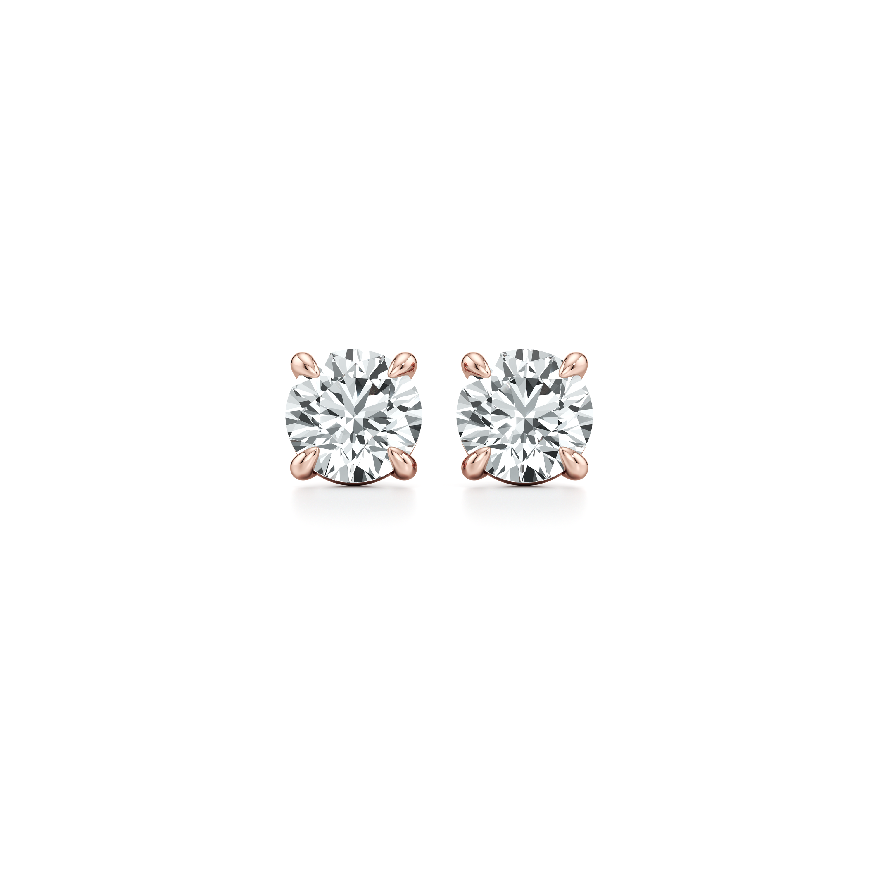 Precious Metal:18k Rose Gold;Total Carat Weight:4 CTW