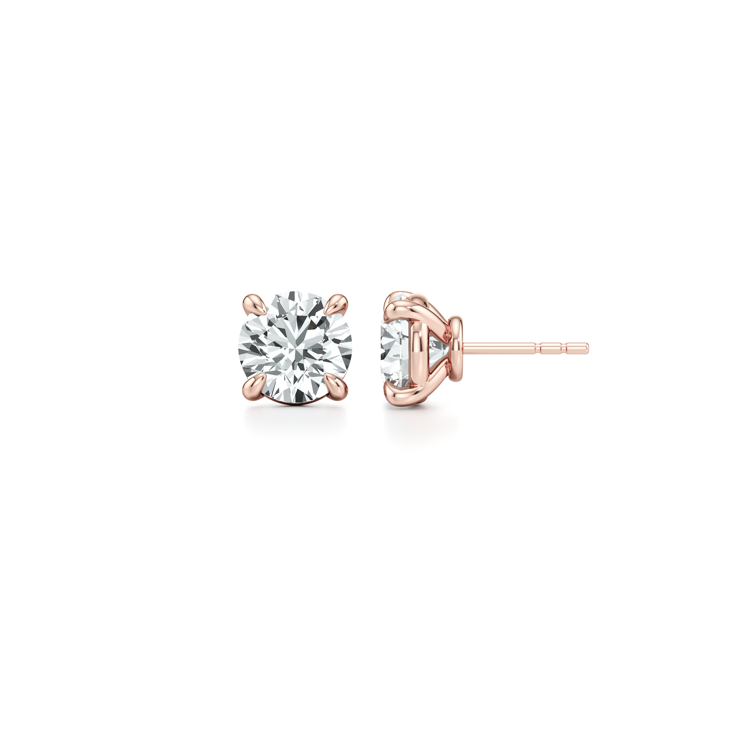 Chelsea Essential Lab Diamond Round Brilliant Studs