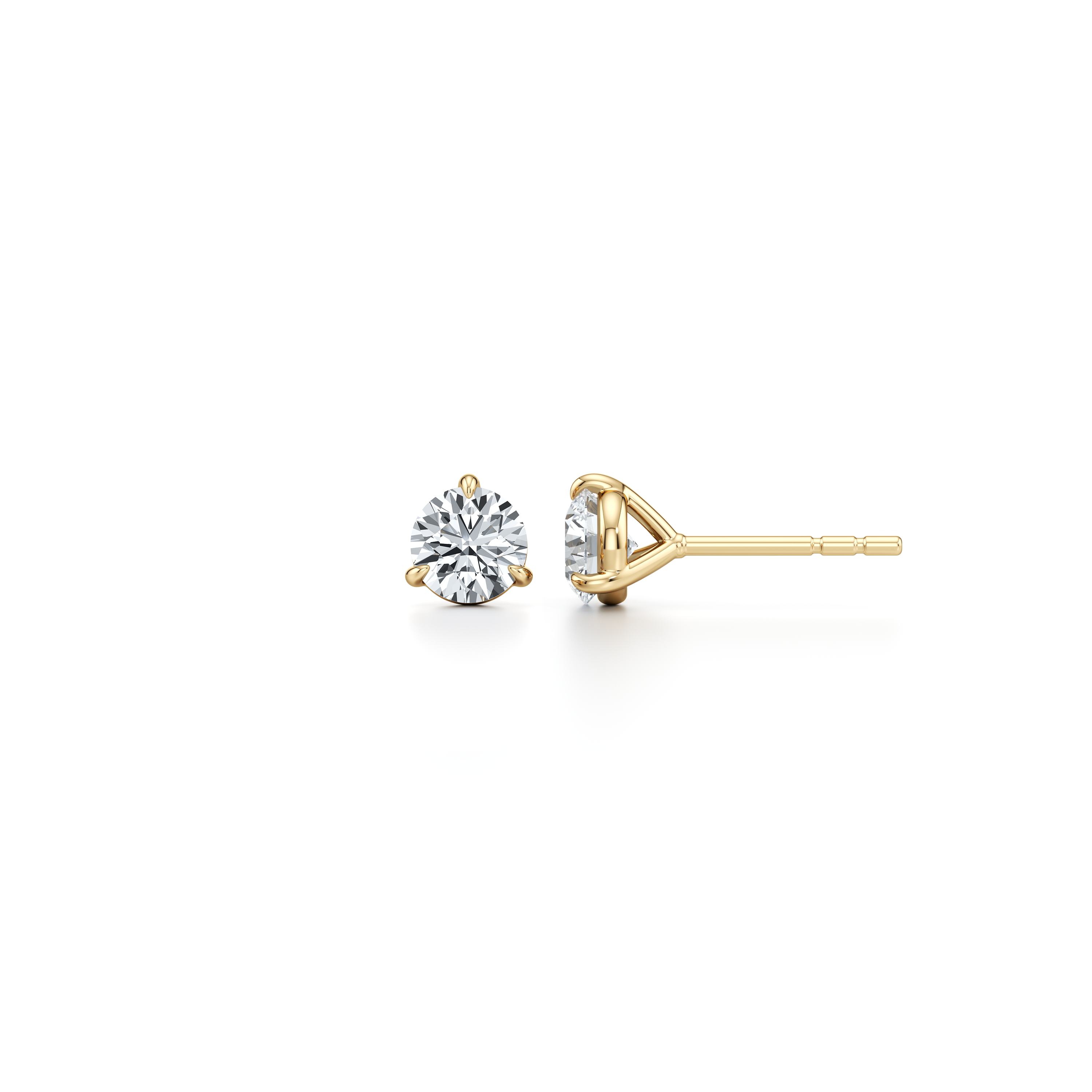 Chelsea Essential Lab Diamond Round Brilliant Martini Studs
