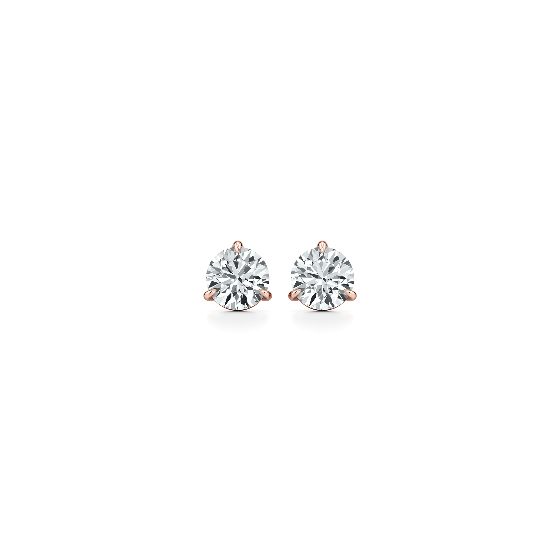 Precious Metal:18k Rose Gold;Total Carat Weight:1.5 CTW