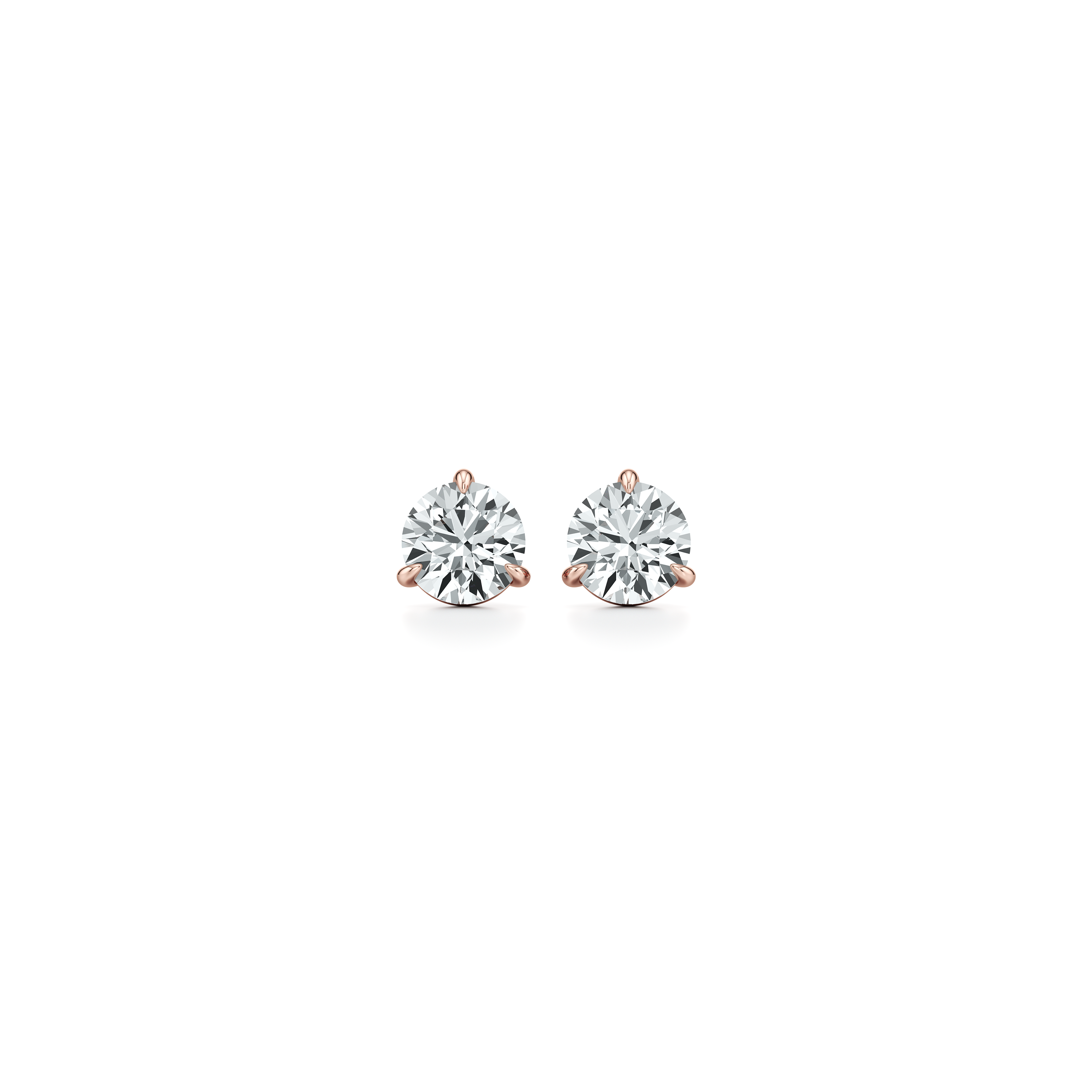Precious Metal:18k Rose Gold;Total Carat Weight:1.5 CTW