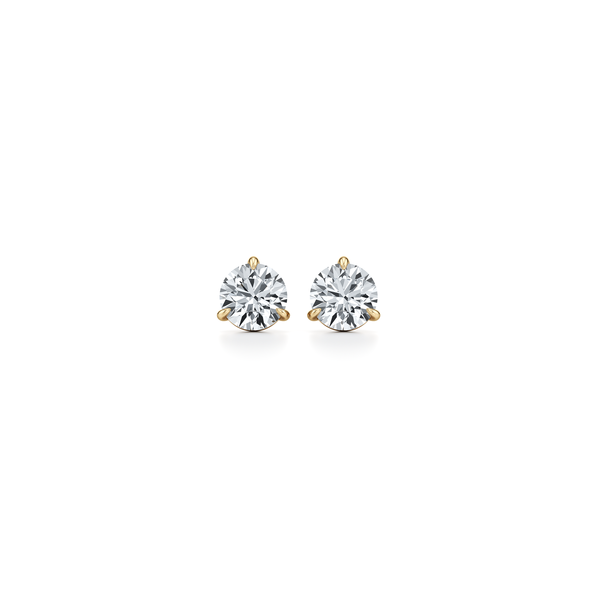 Precious Metal:18k Yellow Gold;Total Carat Weight:1.5 CTW