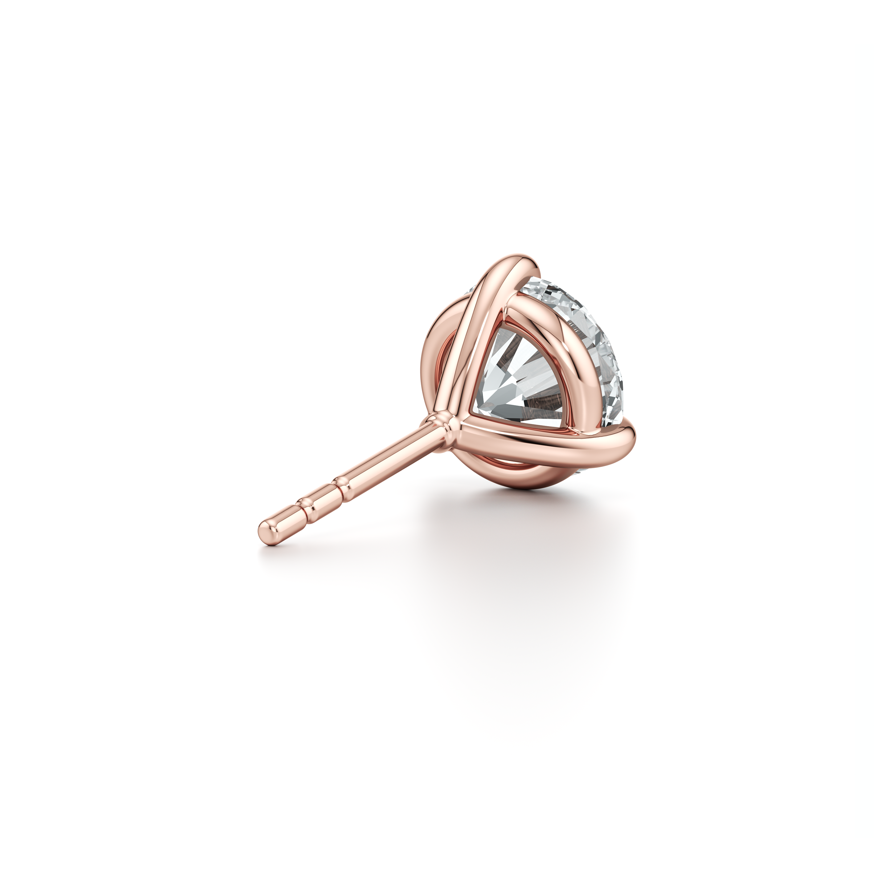 Chelsea Essential Lab Diamond Round Brilliant Martini Studs