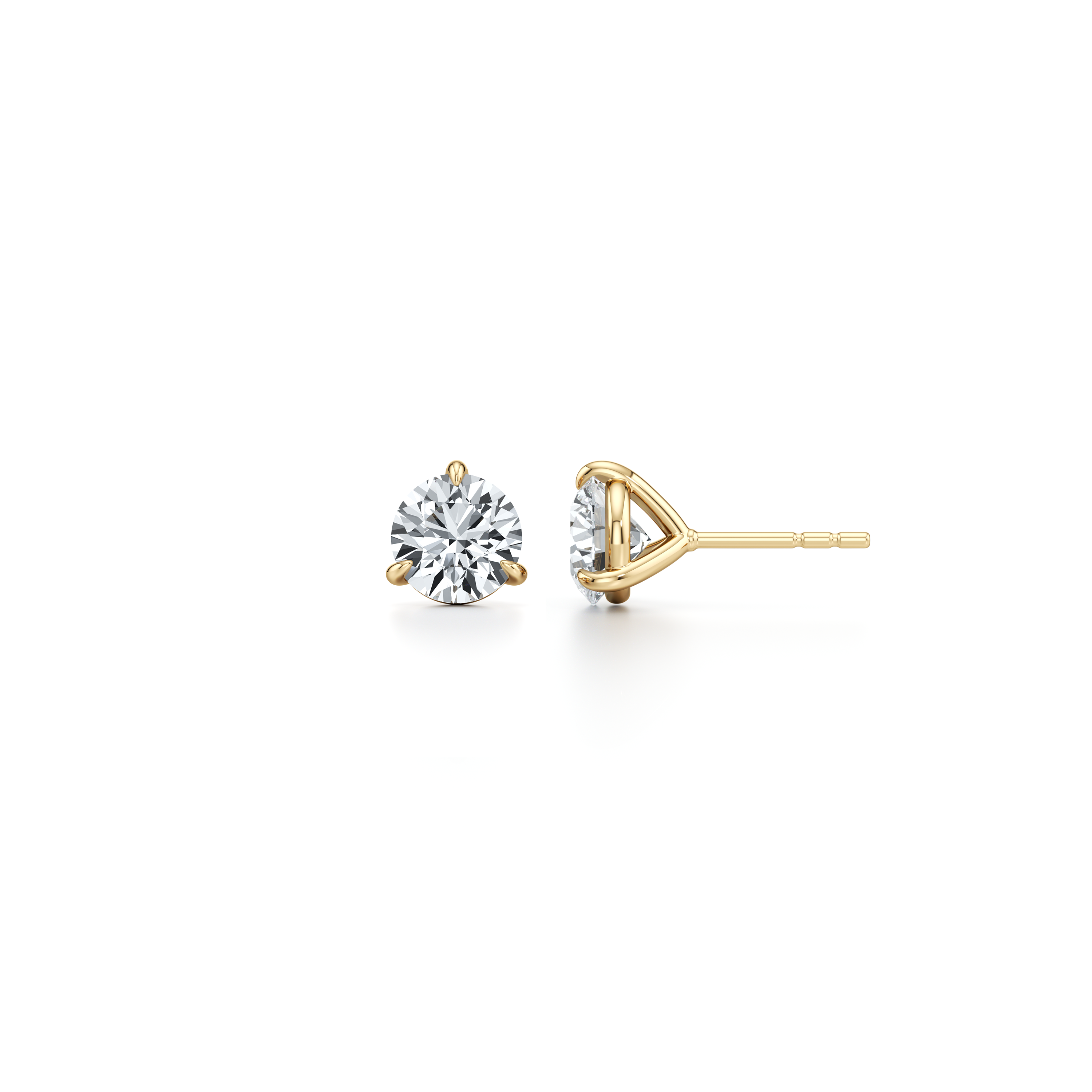 Chelsea Essential Lab Diamond Round Brilliant Martini Studs