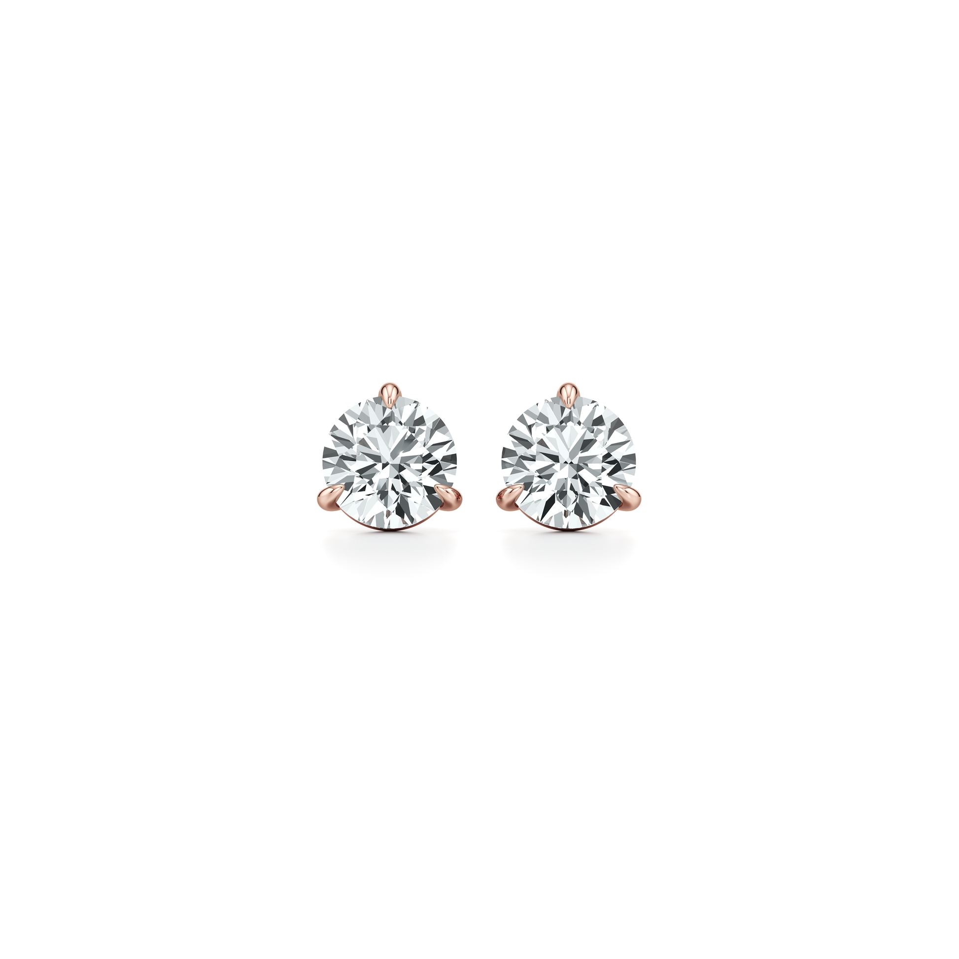 Precious Metal:18k Rose Gold;Total Carat Weight:3 CTW