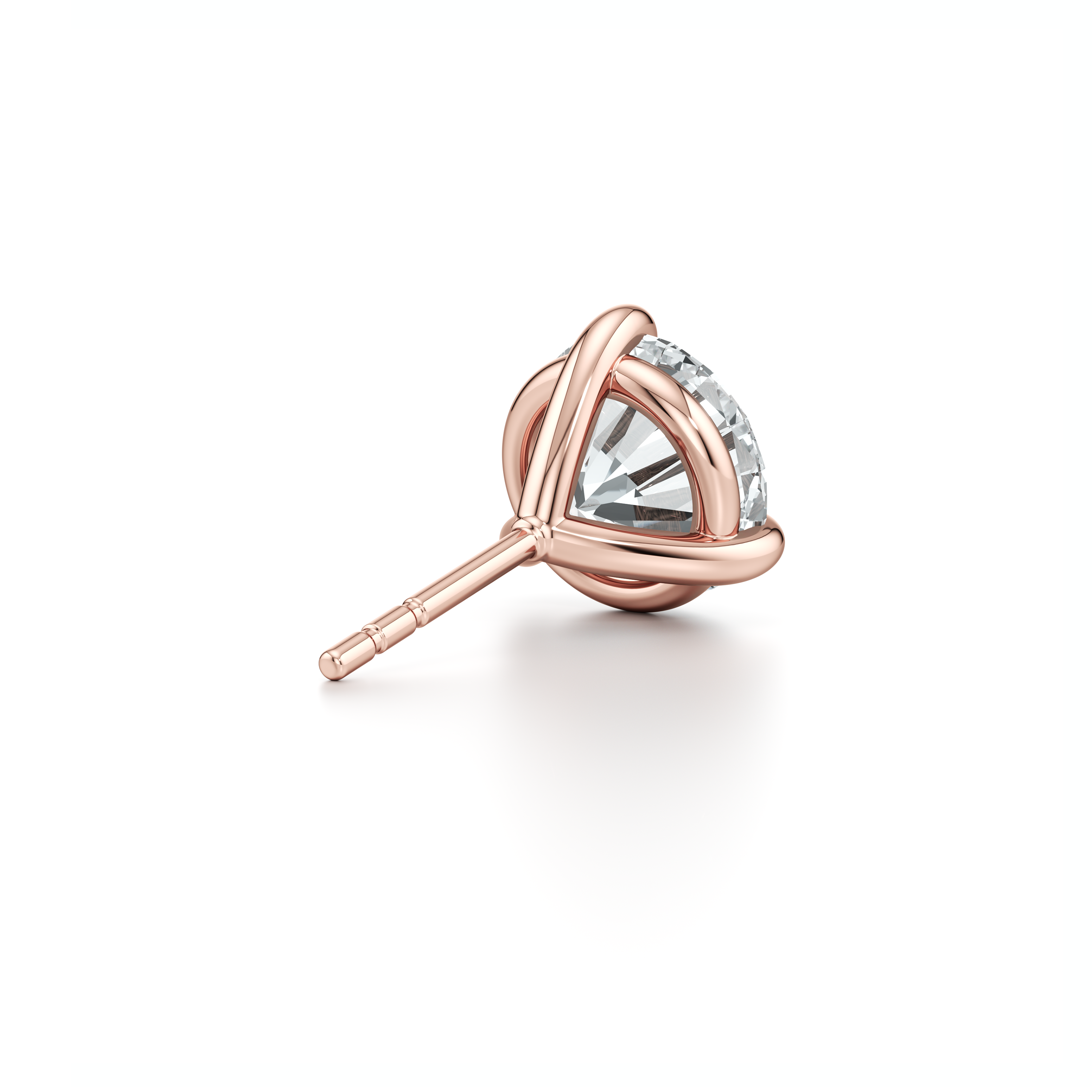 Chelsea Essential Lab Diamond Round Brilliant Martini Studs