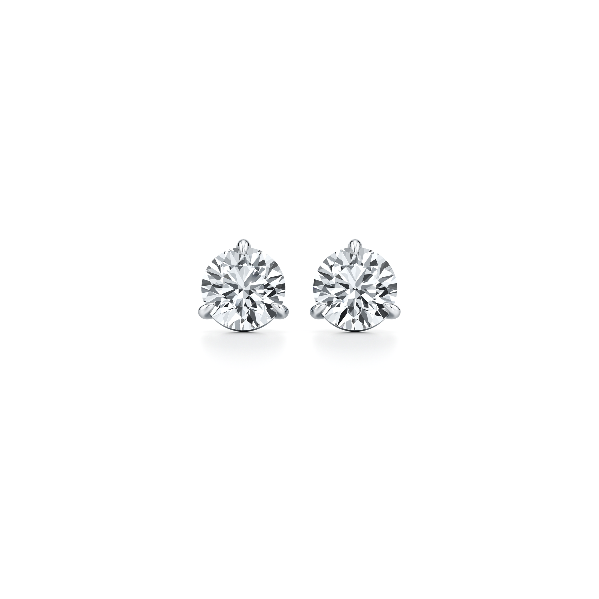Precious Metal:18k White Gold;Total Carat Weight:3 CTW