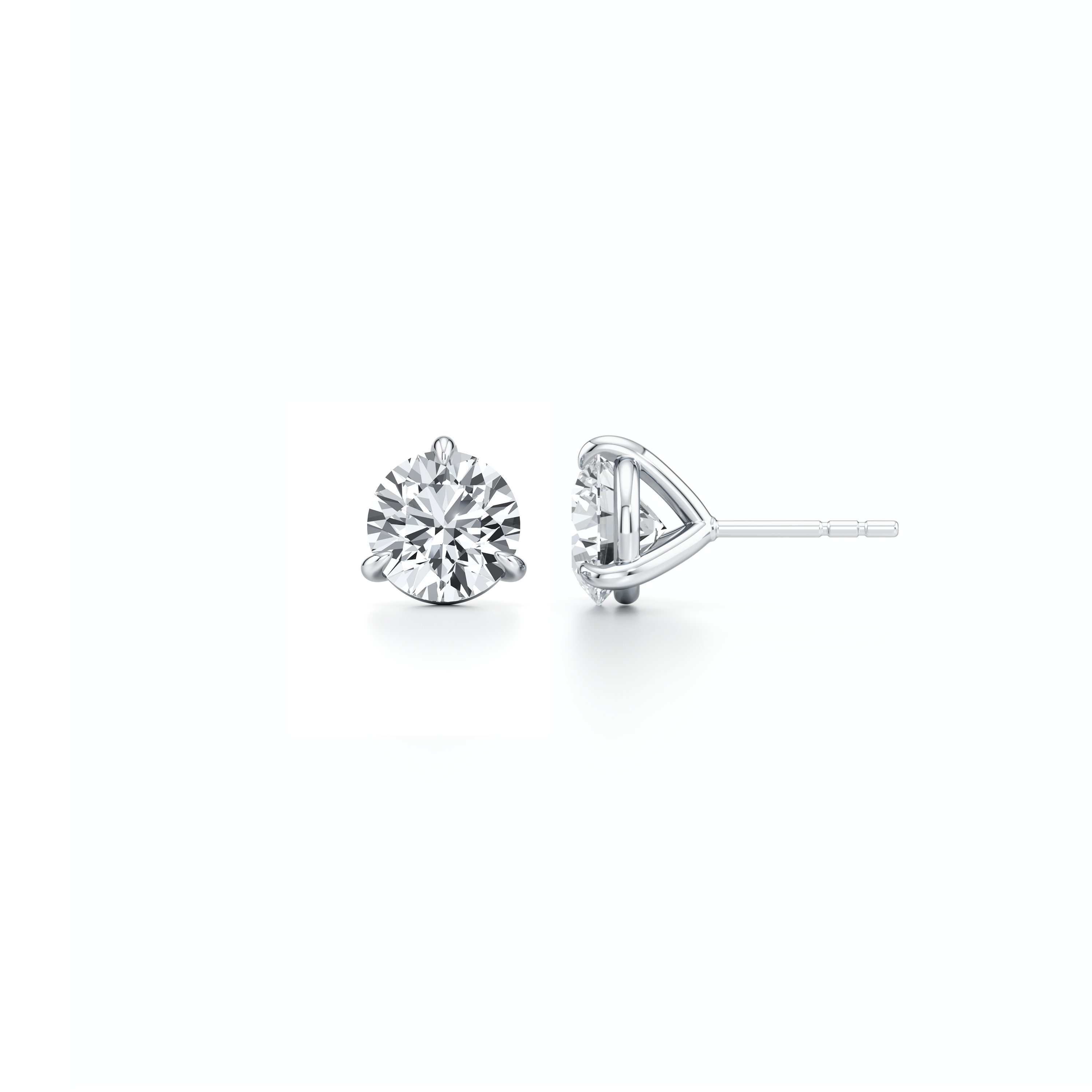 Chelsea Essential Lab Diamond Round Brilliant Martini Studs