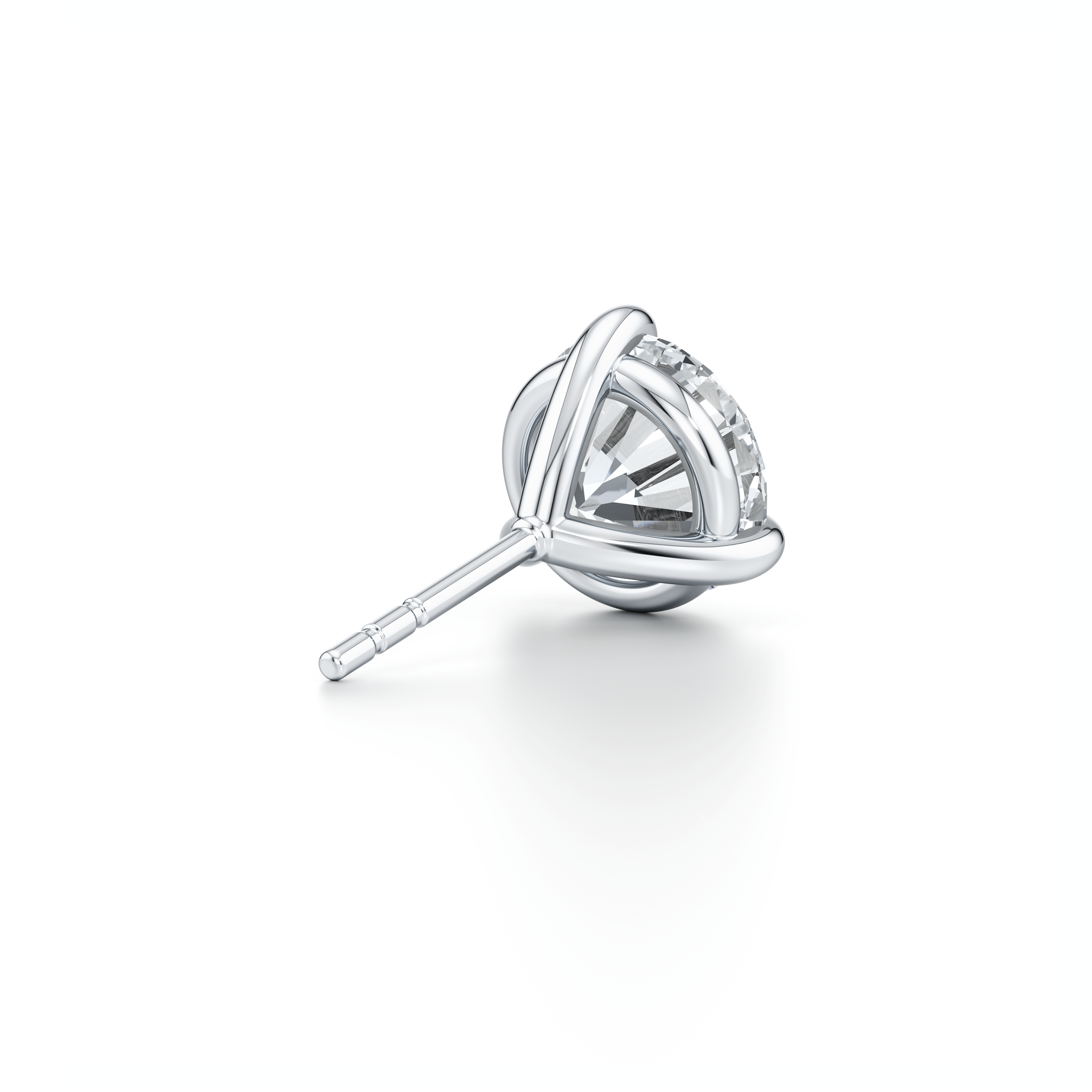 Chelsea Essential Lab Diamond Round Brilliant Martini Studs