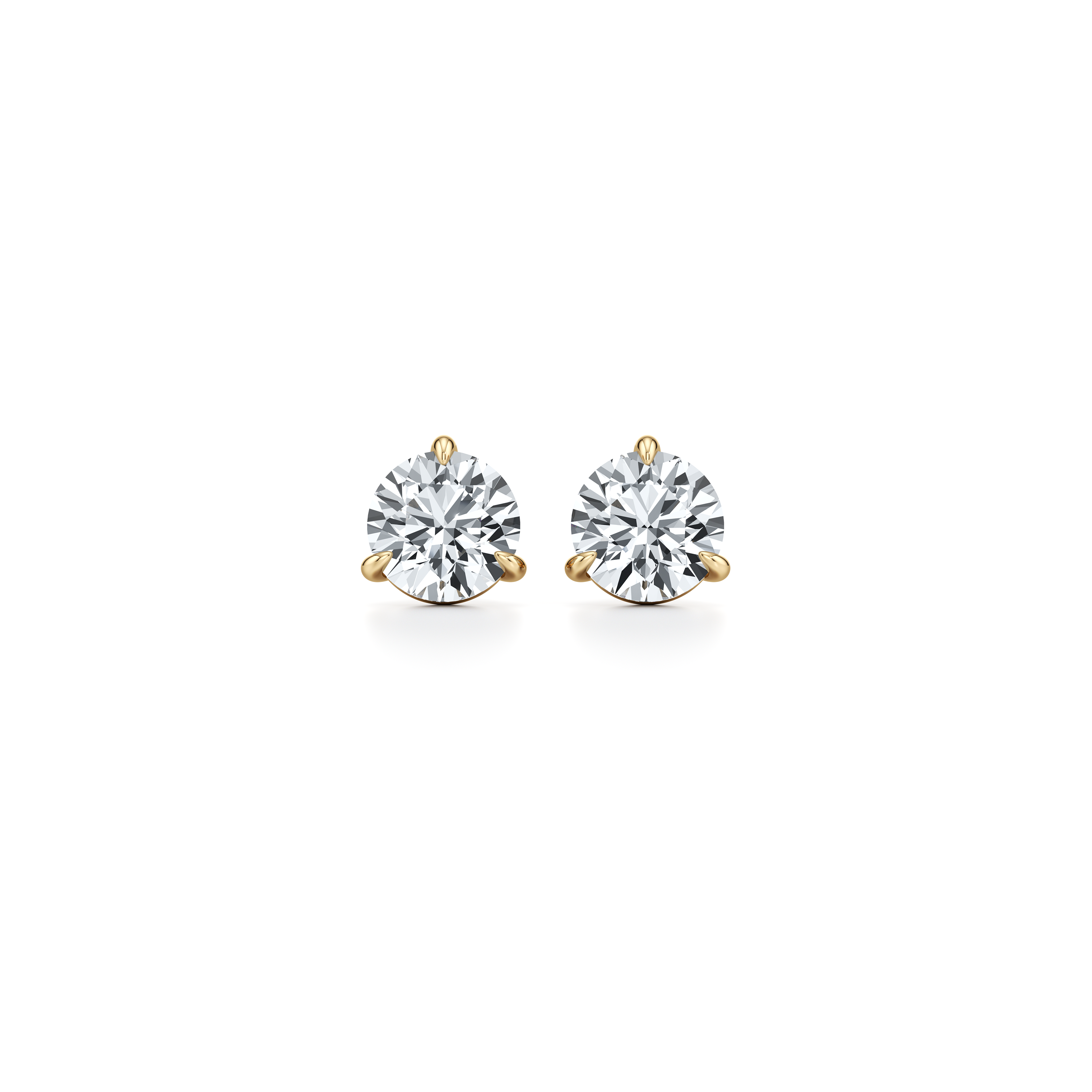 Precious Metal:18k Yellow Gold;Total Carat Weight:3 CTW