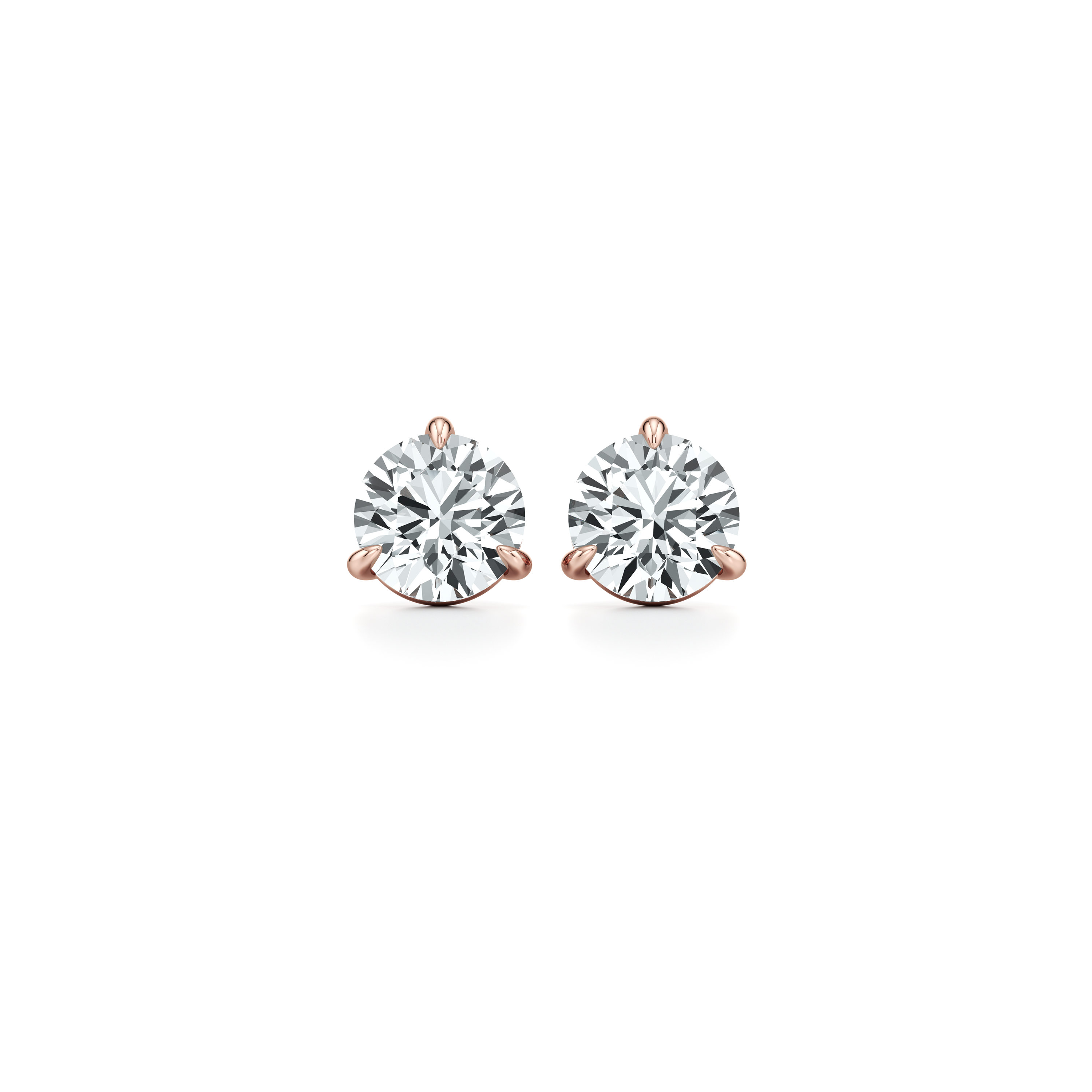 Precious Metal:18k Rose Gold;Total Carat Weight:4 CTW