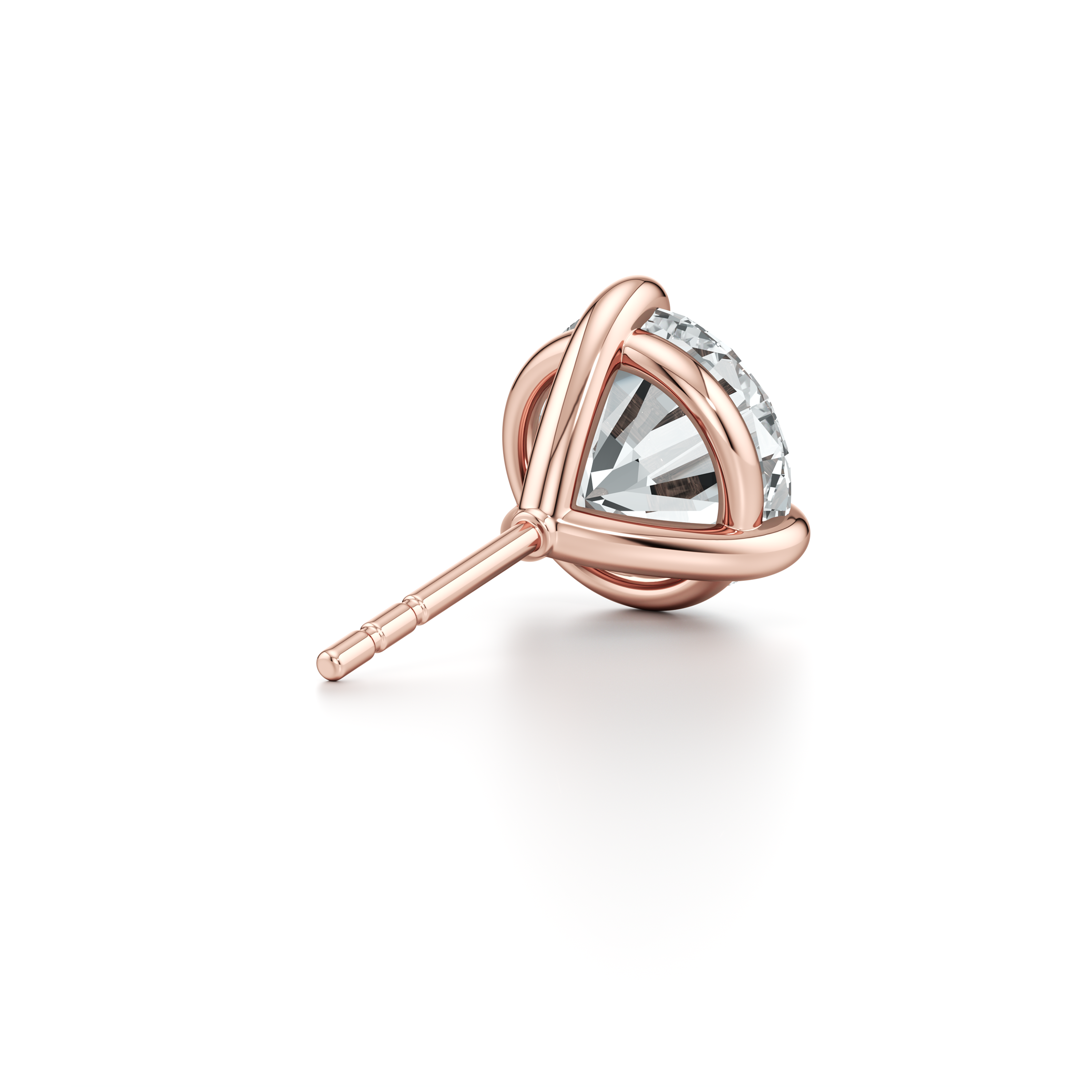 Chelsea Essential Lab Diamond Round Brilliant Martini Studs