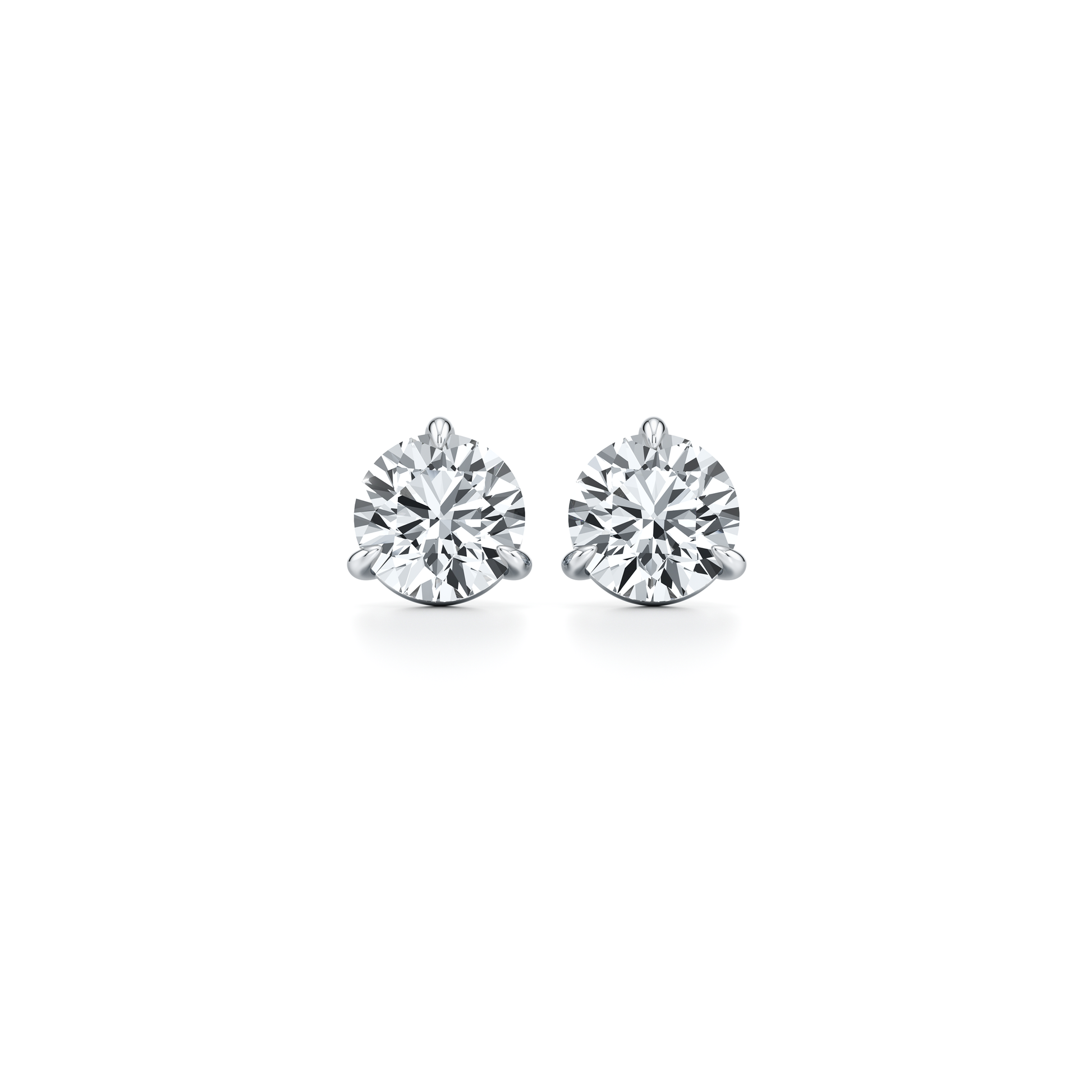 Precious Metal:18k White Gold;Total Carat Weight:4 CTW