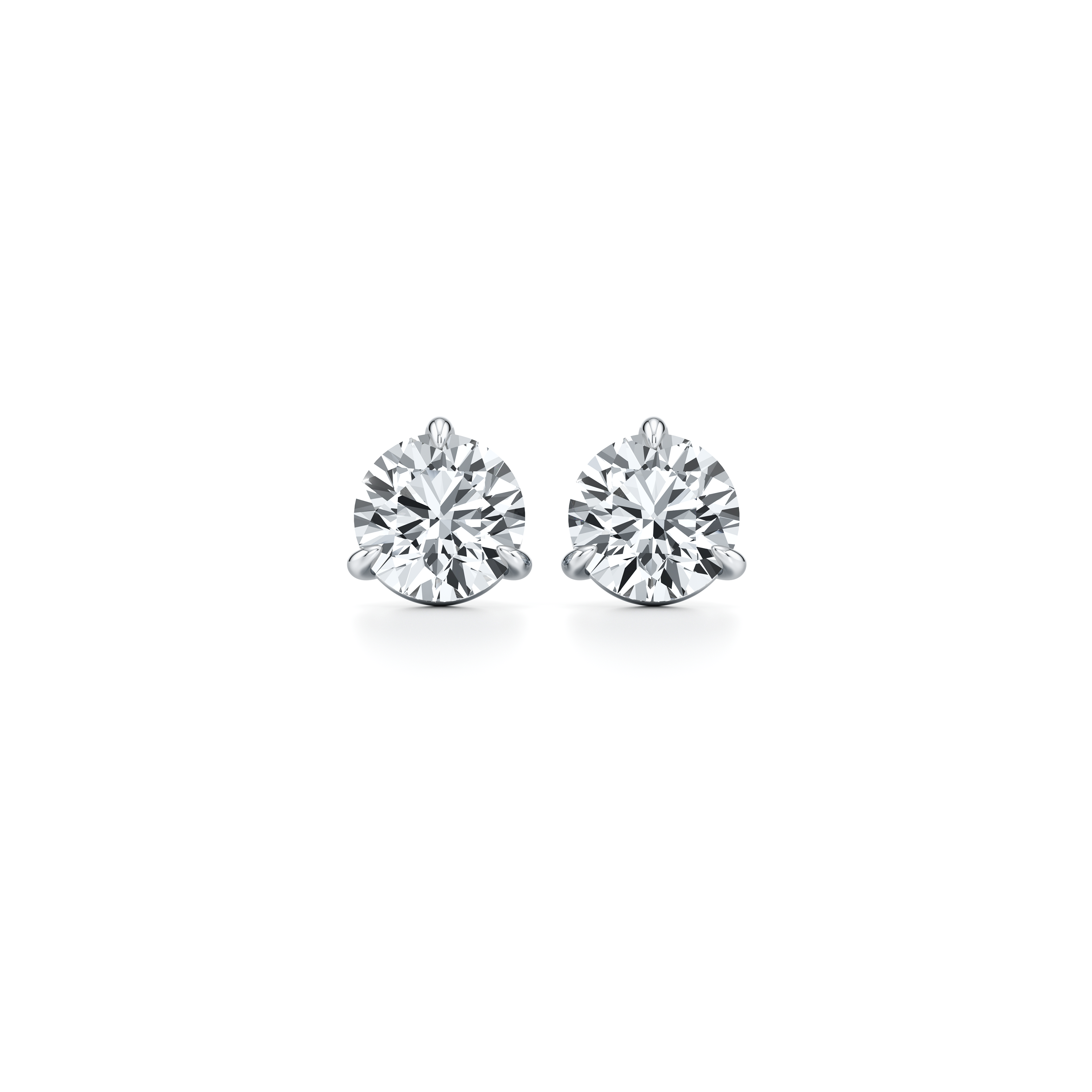Precious Metal:18k White Gold;Total Carat Weight:4 CTW