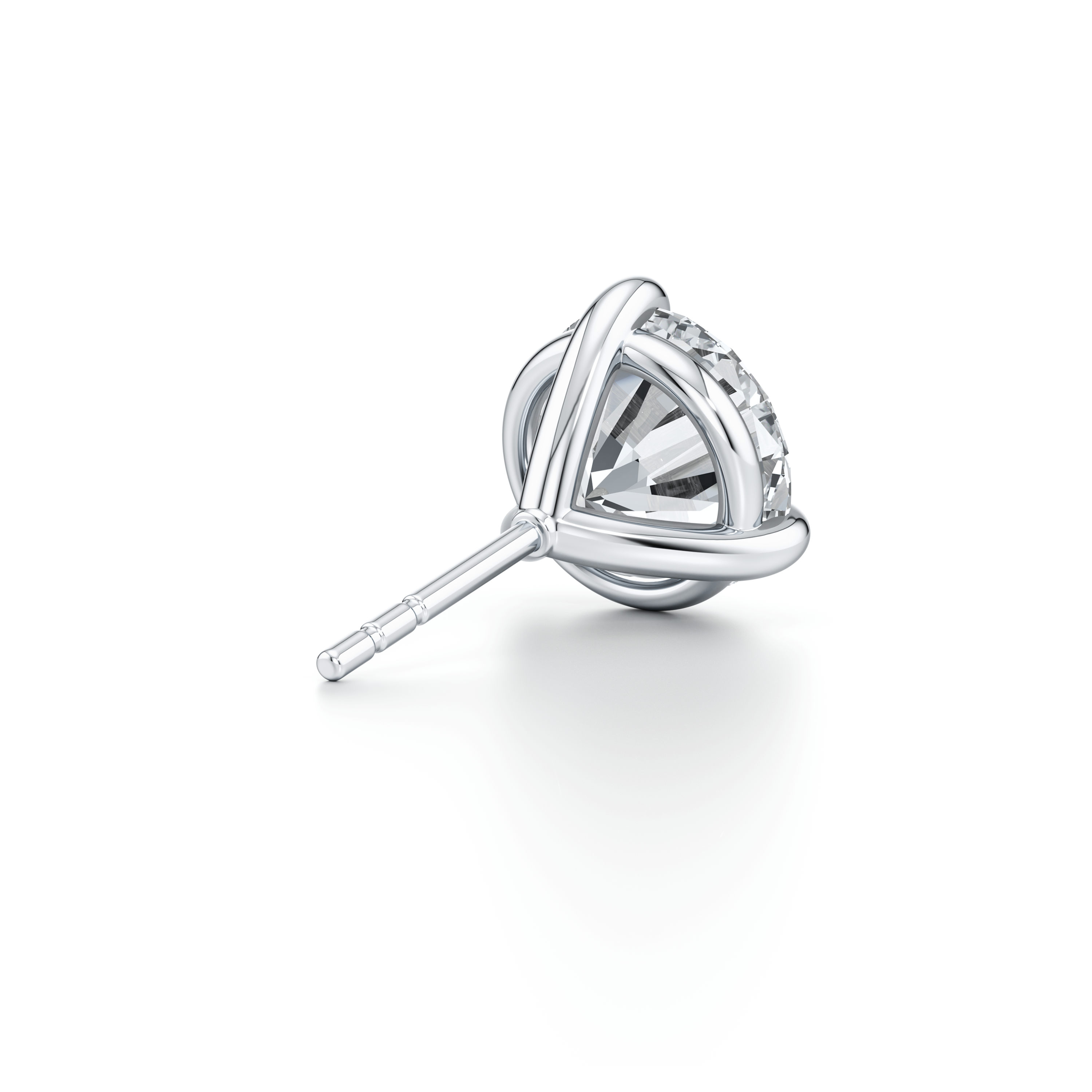Chelsea Essential Lab Diamond Round Brilliant Martini Studs