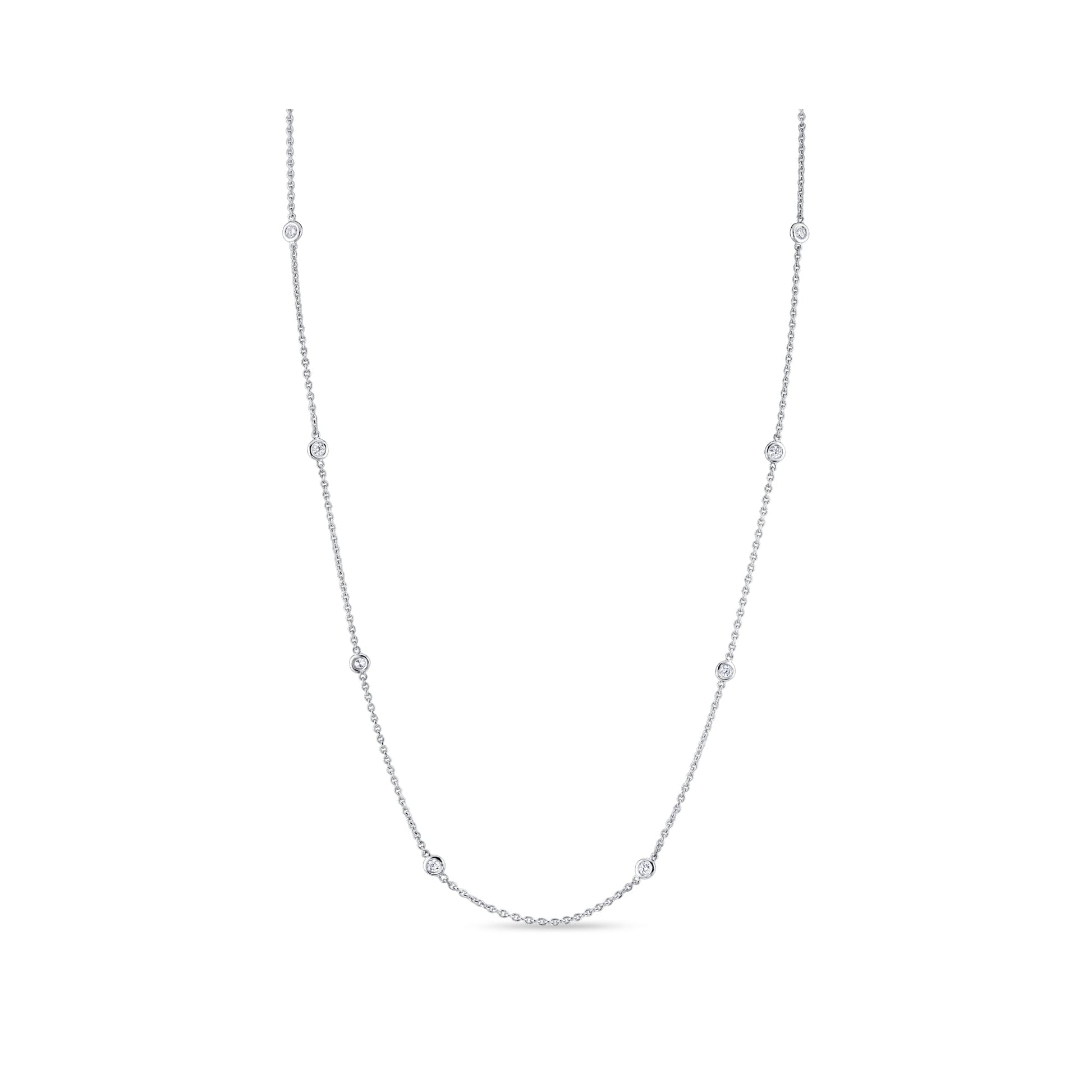 Precious Metal:18k White Gold;Total Carat Weight:0.5 CTW
