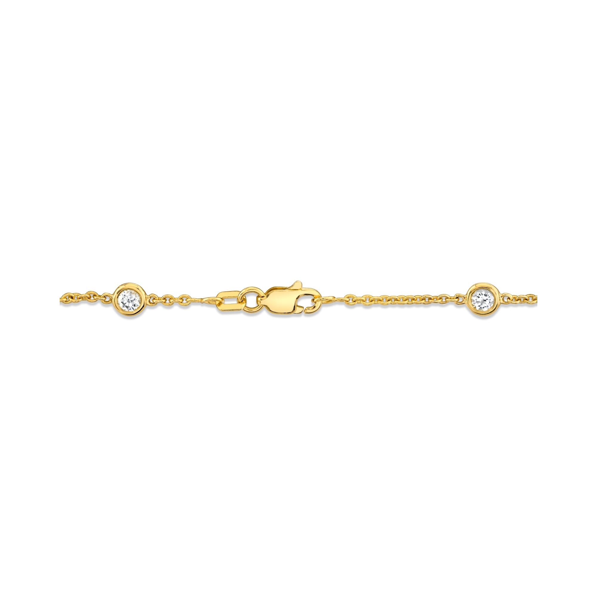 Bezel By The Yard Lab Diamond Bracelet
