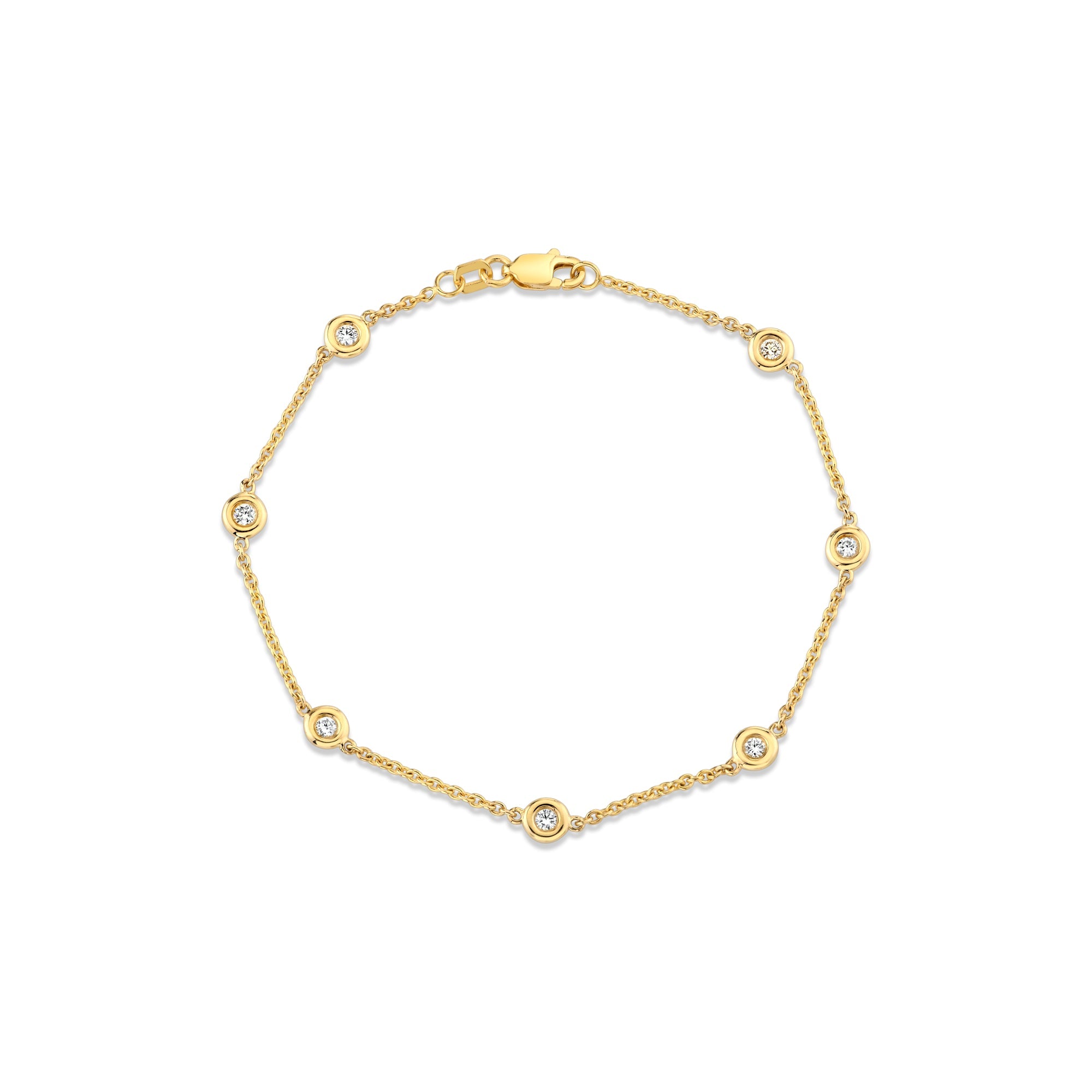 Precious Metal:18k Yellow Gold;Total Carat Weight:0.3 CTW