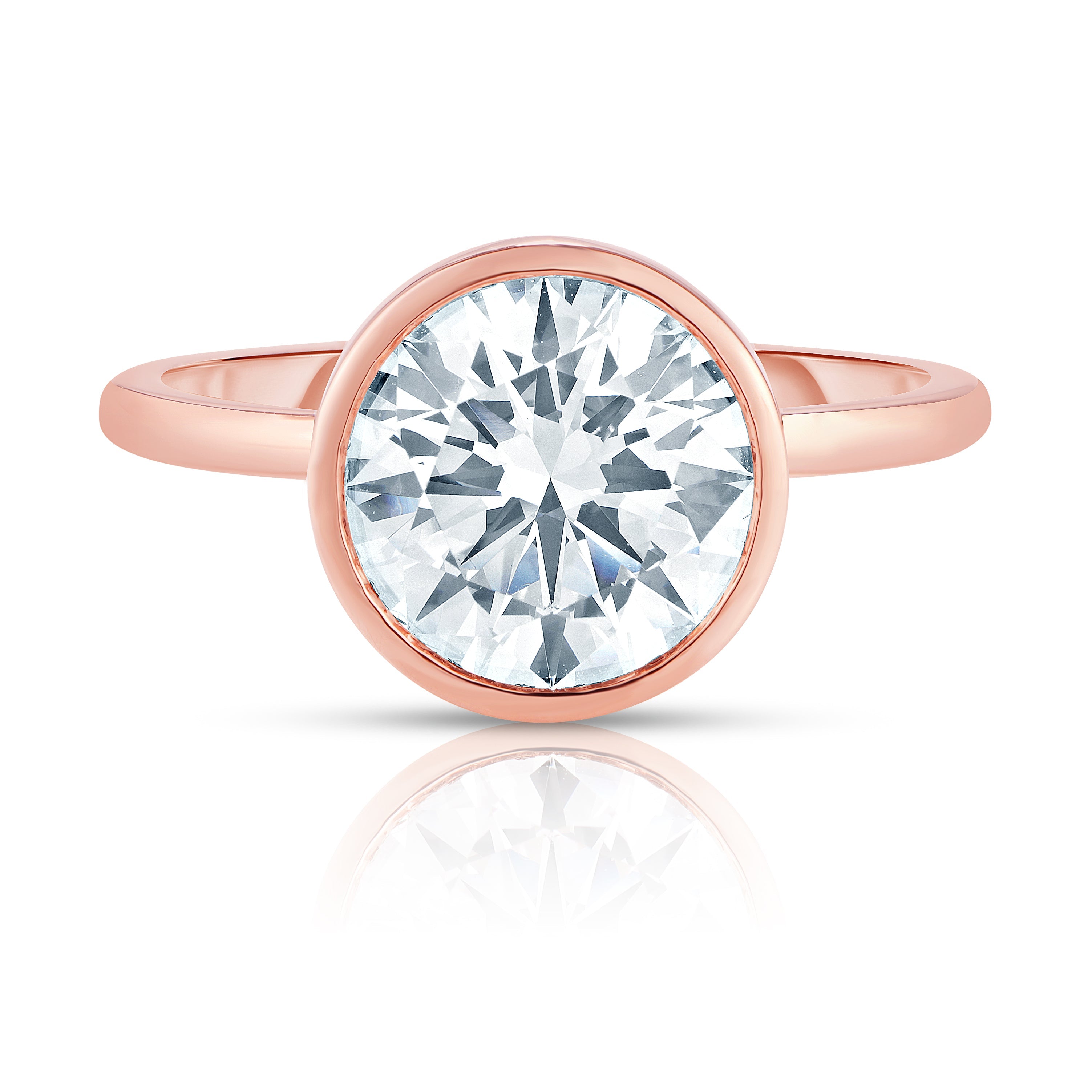 2.00 Carat Round Cut Diamond Engagement Ring