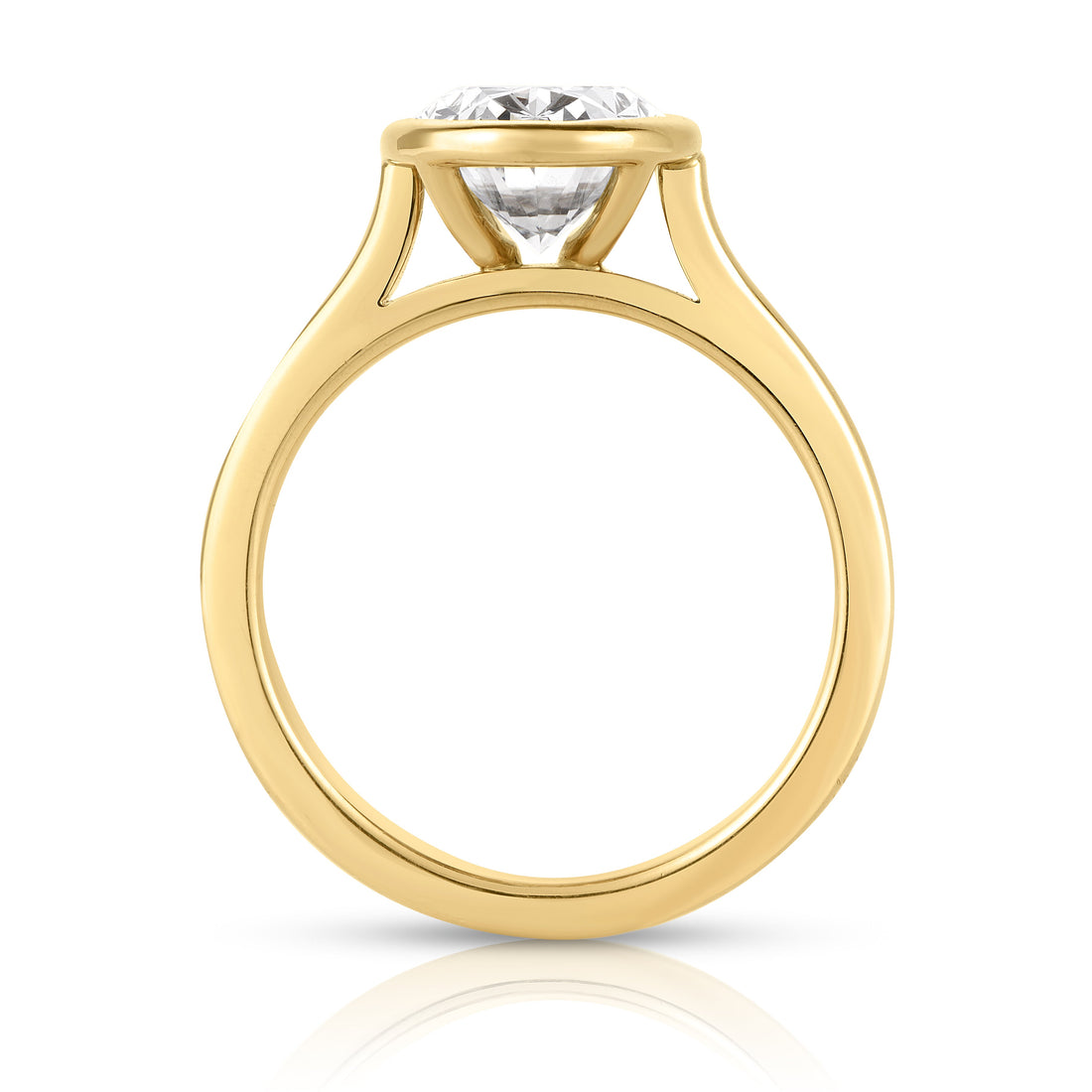 2.50 Carat Oval Cut Diamond Engagement Ring