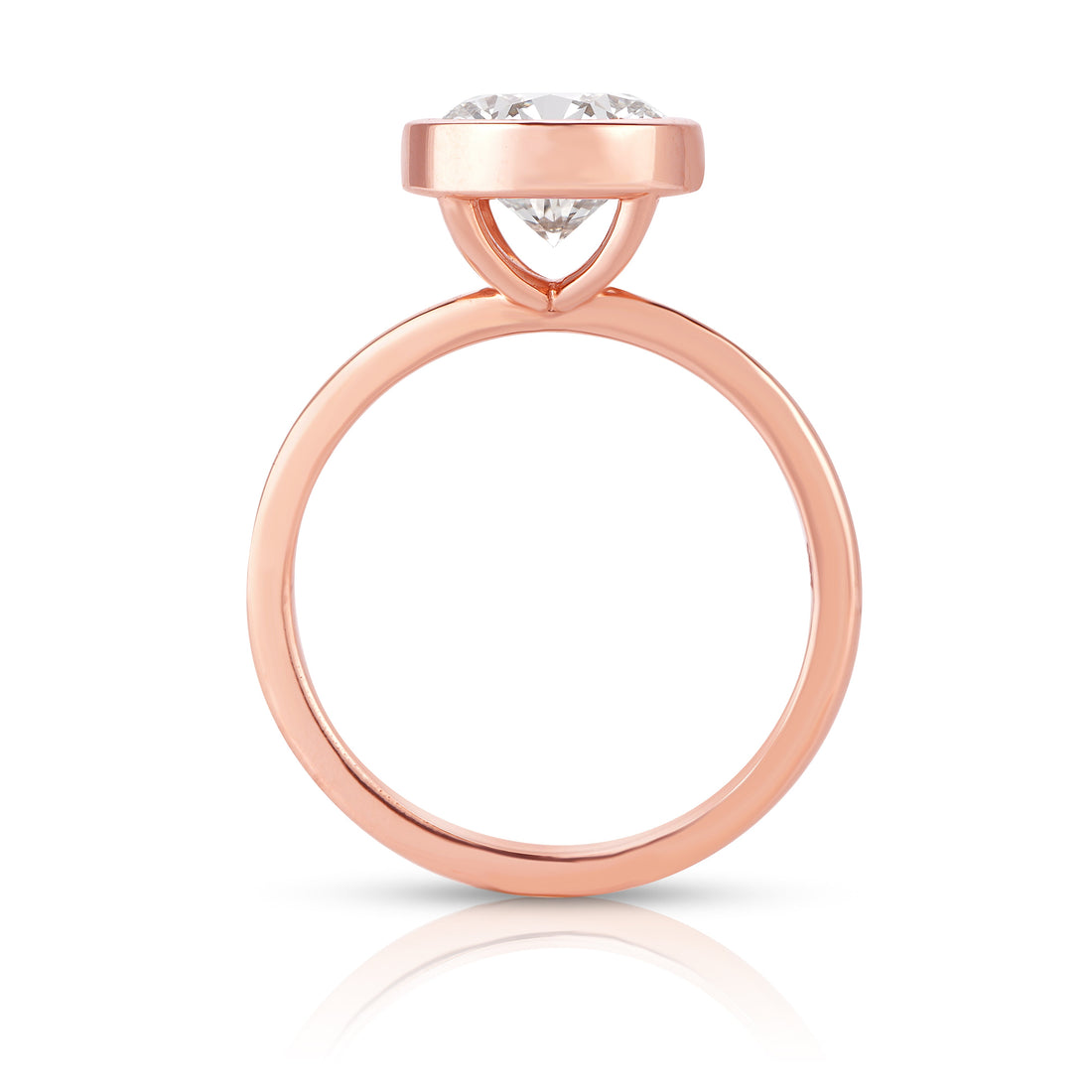 2.00 Carat Round Cut Diamond Engagement Ring