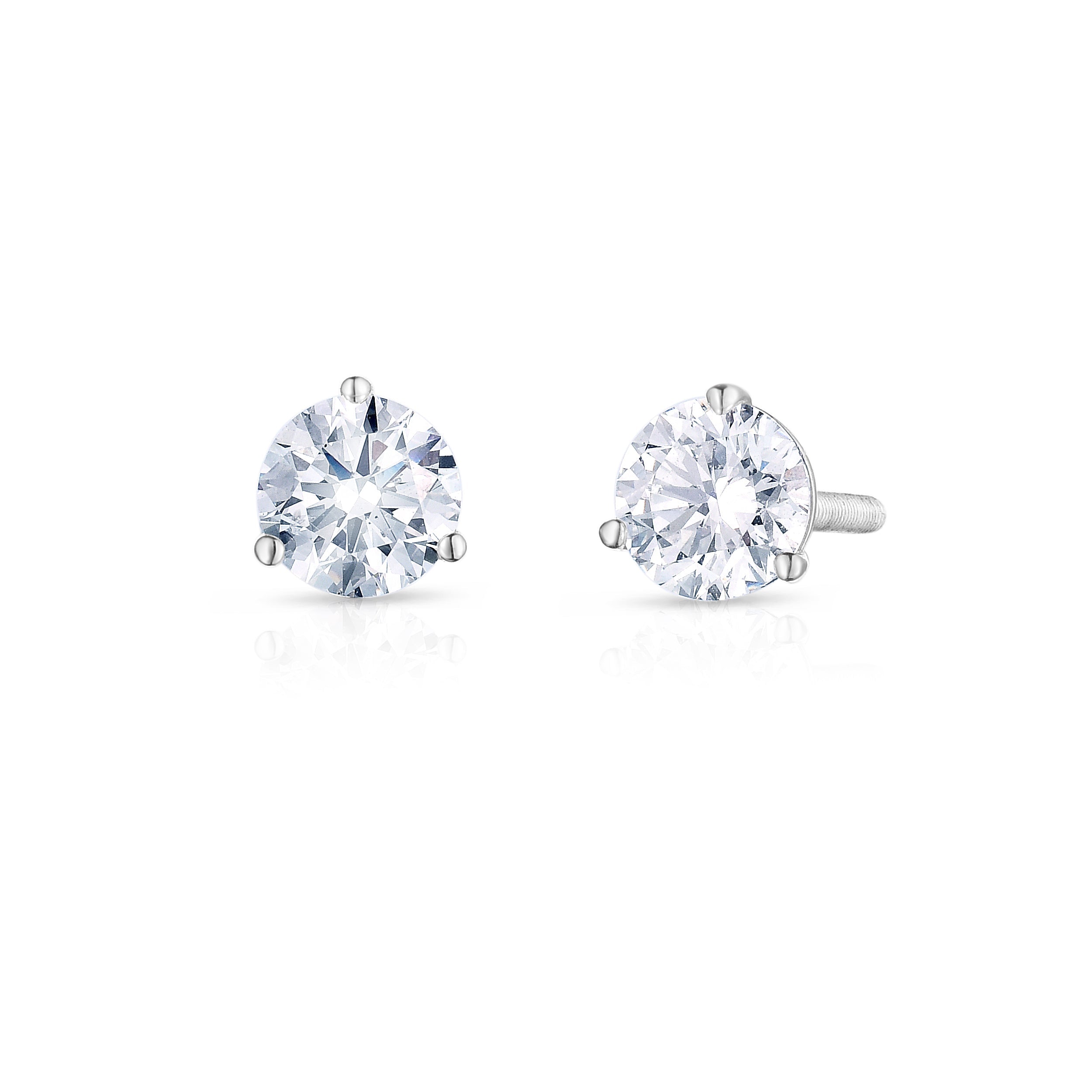 Lab Grown Diamond Stud Earrings