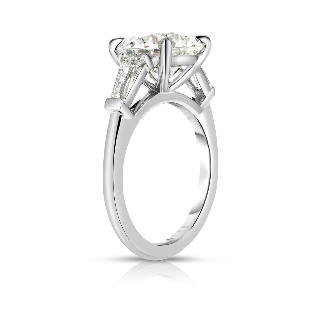 3.00Carat Round Cut Diamond Engagement Ring