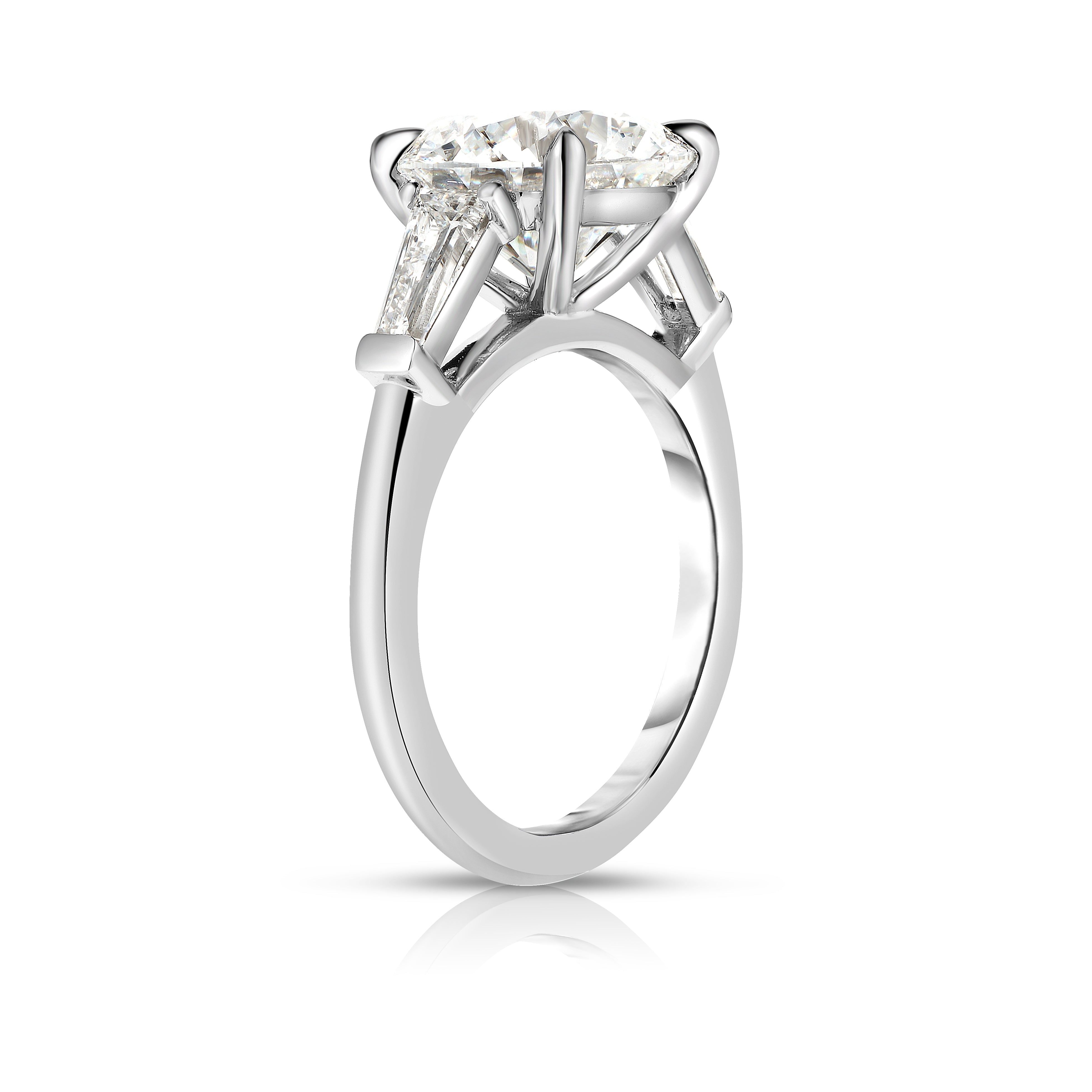 3.00Carat Round Cut Diamond Engagement Ring