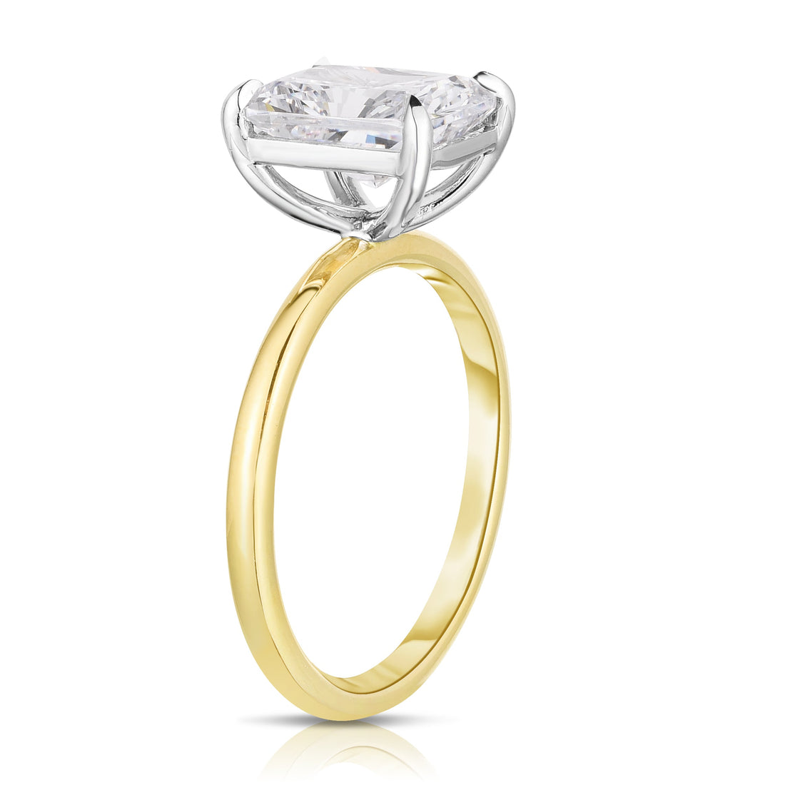 3.00 Carat Radiant Cut Diamond Engagement Ring