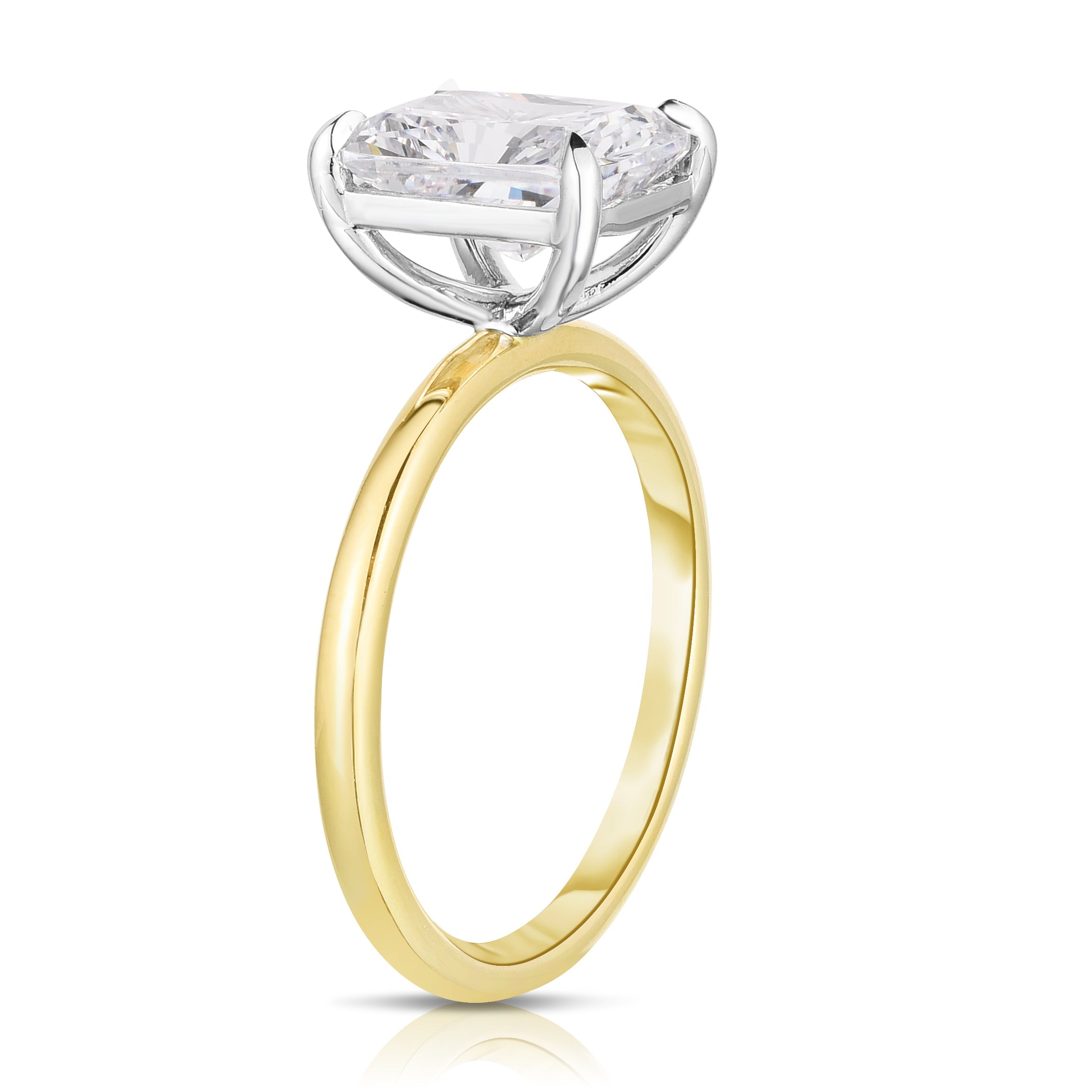 3.00 Carat Radiant Cut Diamond Engagement Ring