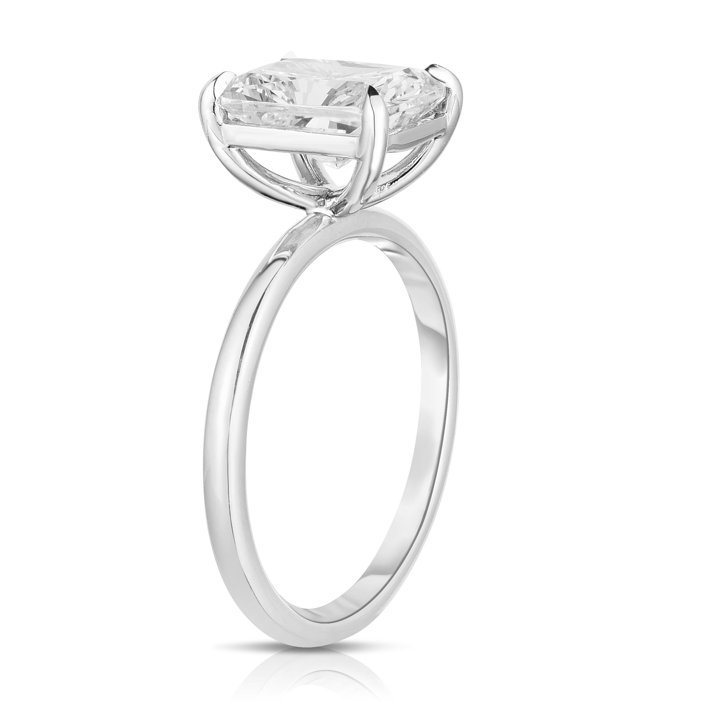 3.00 Carat Radiant Cut Diamond Engagement Ring