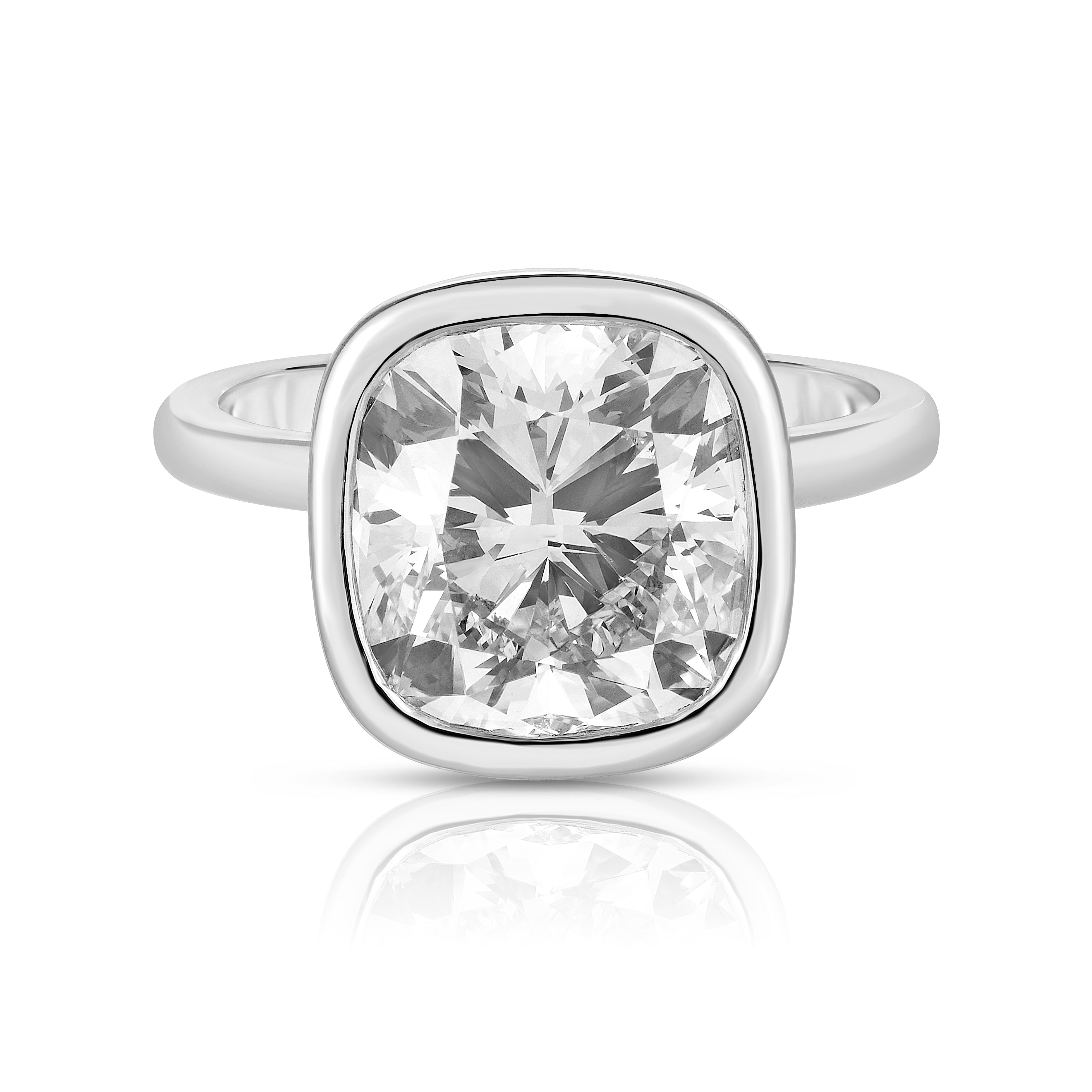 3.00 Carat Cushion Cut Diamond Engagement Ring
