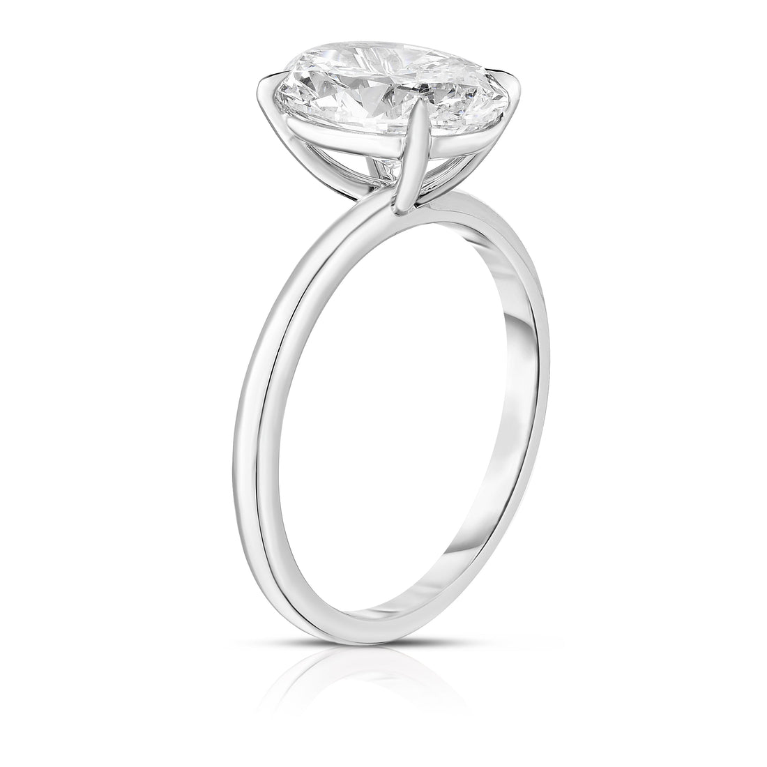 2.50 Carat Oval Cut Diamond Engagement Ring
