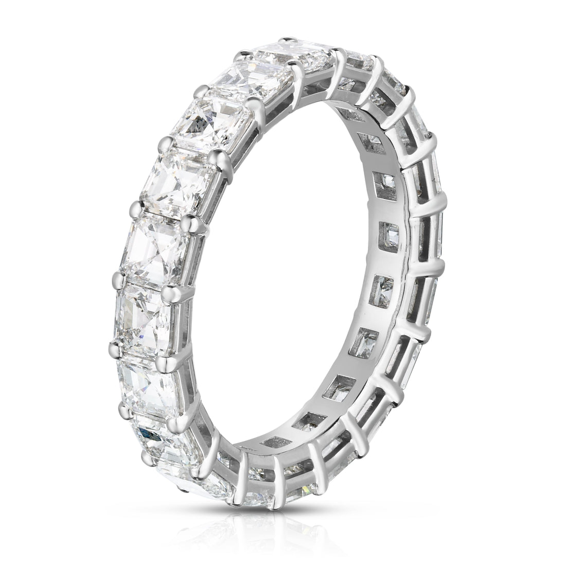 Asscher Cut Diamond Eternity Band