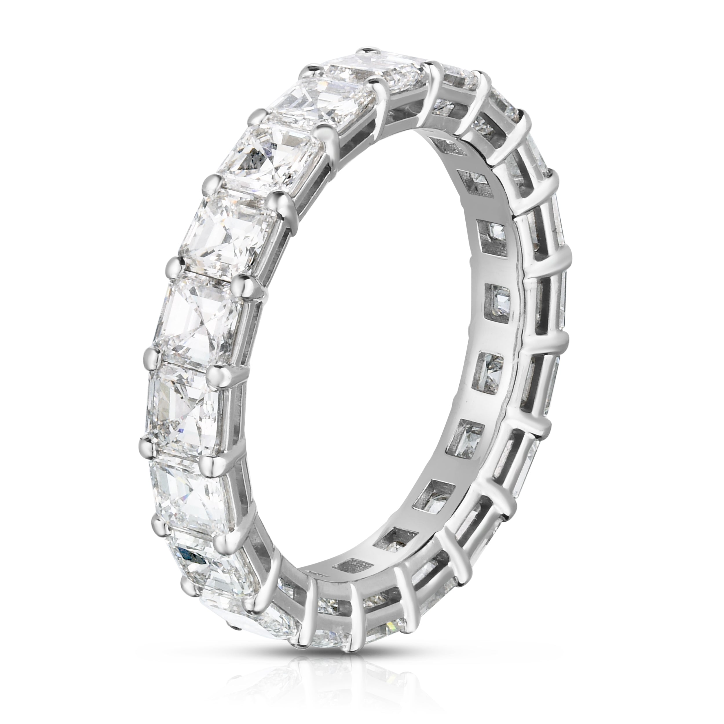 Asscher Cut Diamond Eternity Band