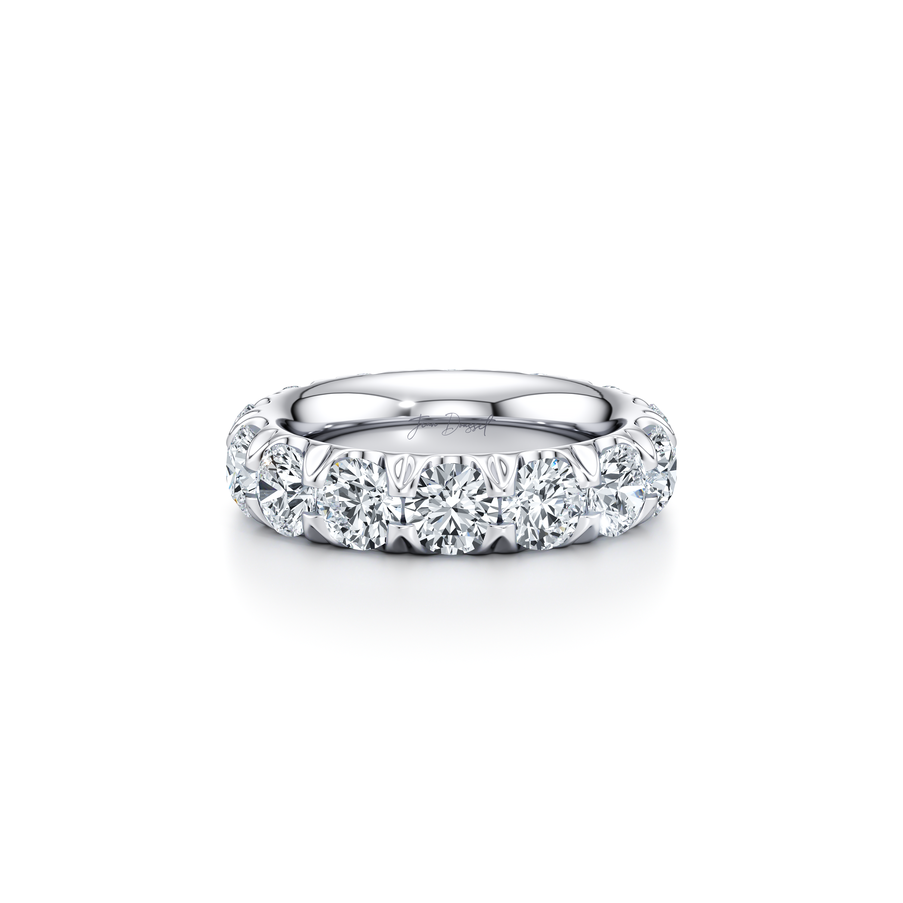 Audrey Large Lab Diamond Eternity Band