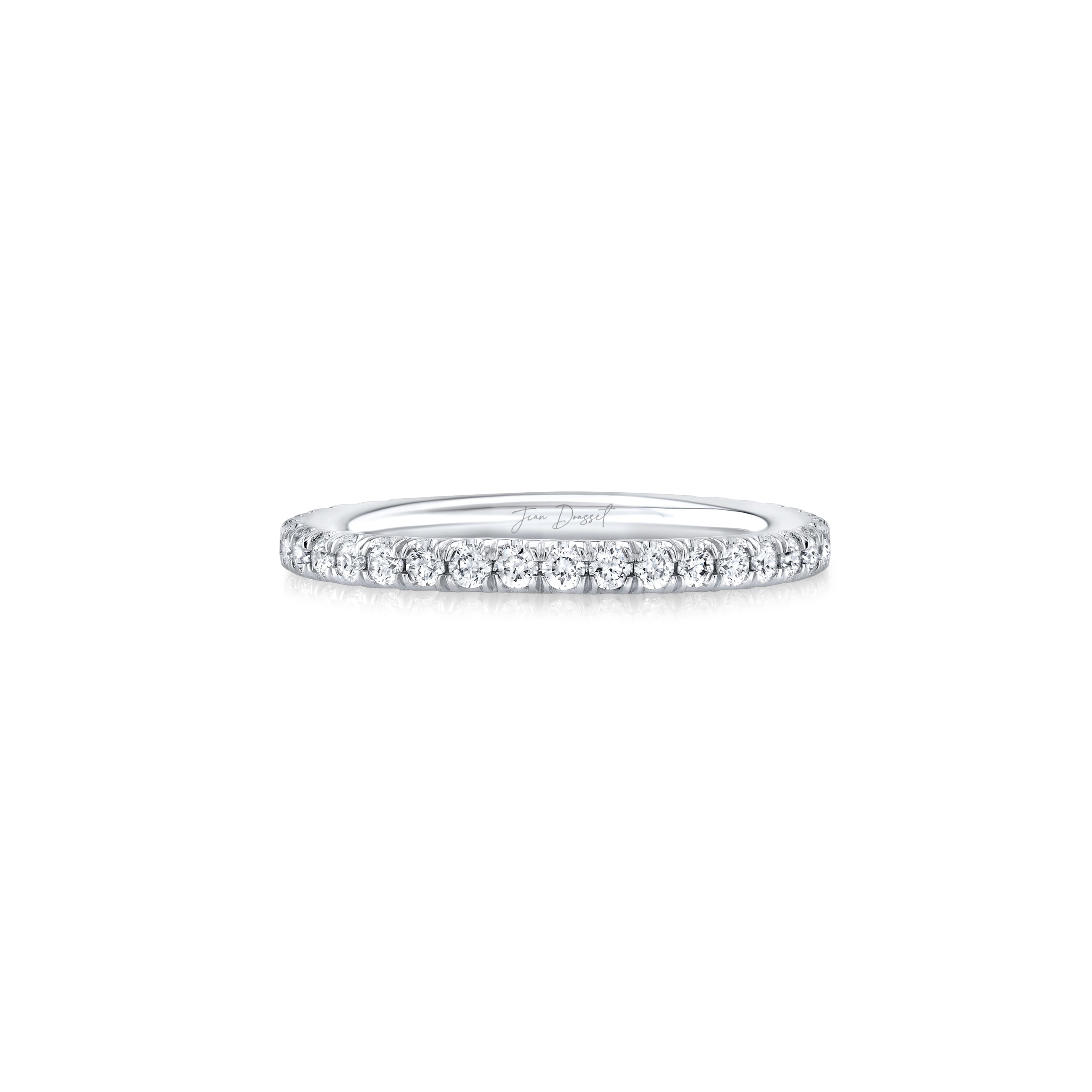 Audrey Lab Diamond Wedding Band