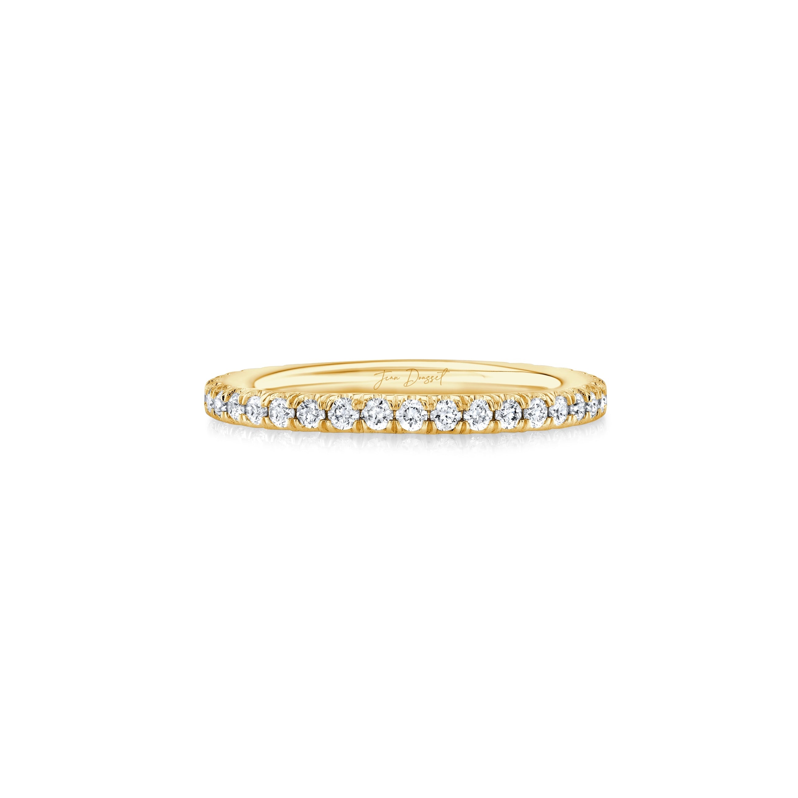 Audrey Lab Diamond Wedding Band