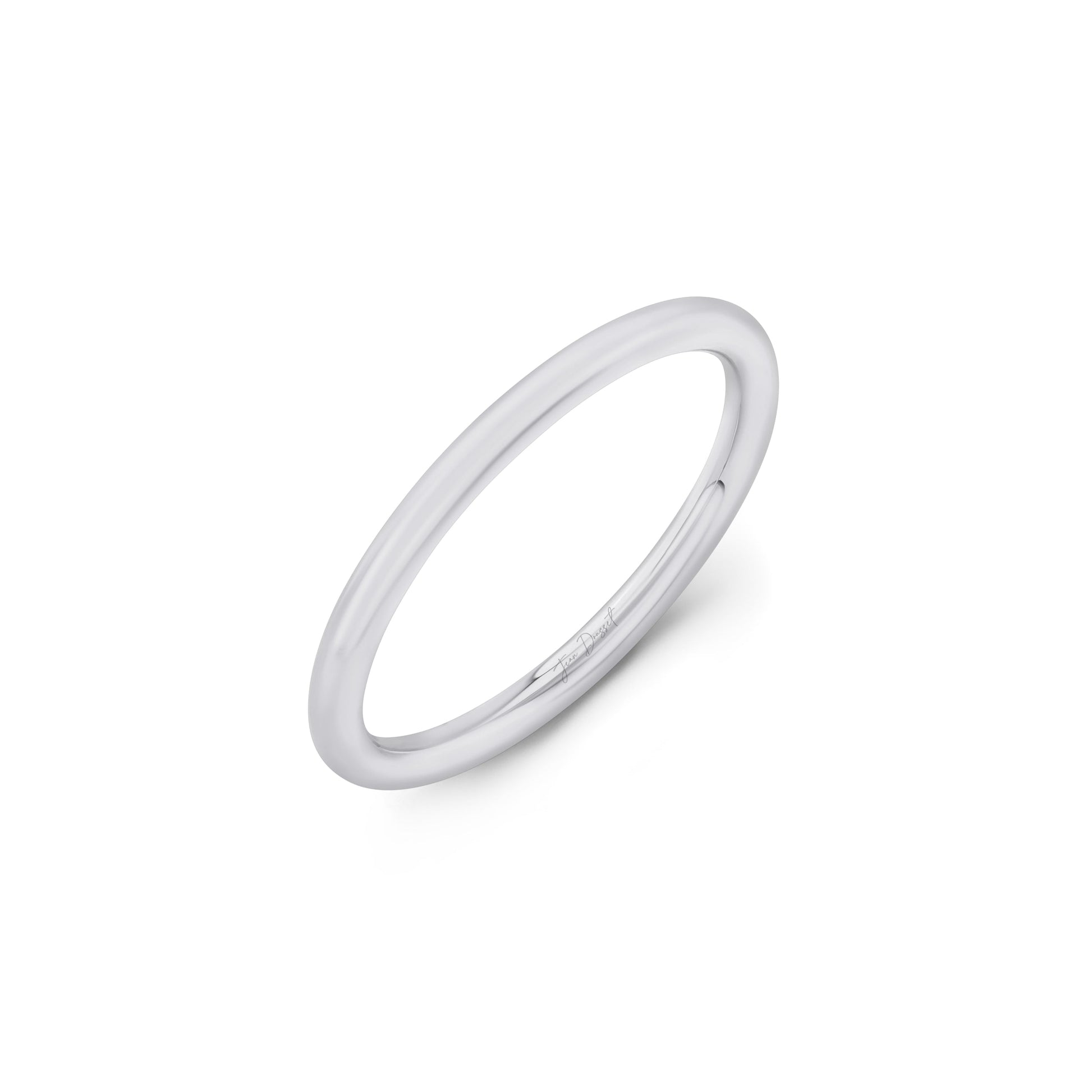 Audrey Wedding Band Platinum 2.0mm 3/4 View|Precious Metal:Platinum;Width:2.0mm
