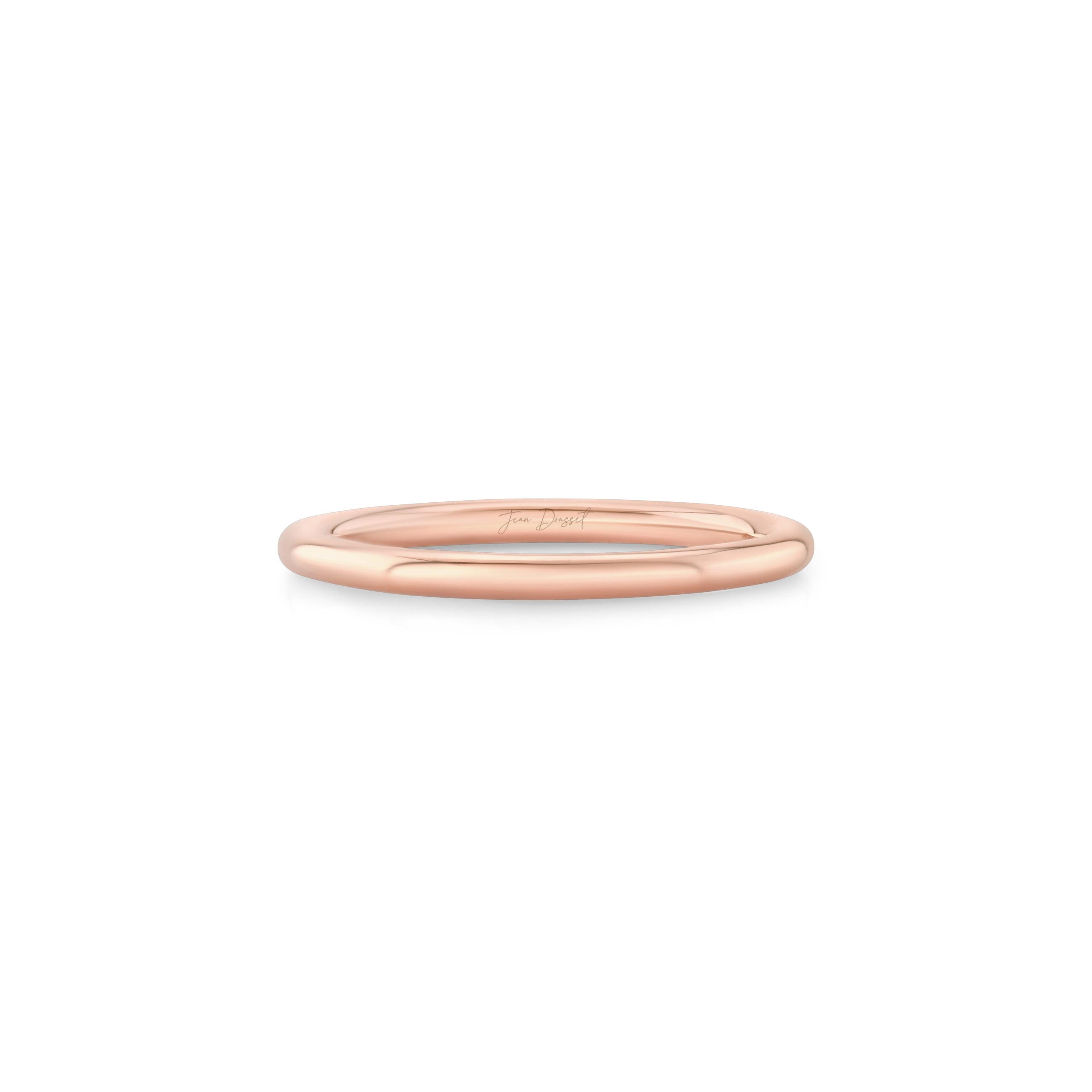 Audrey High Polish Wedding Band
