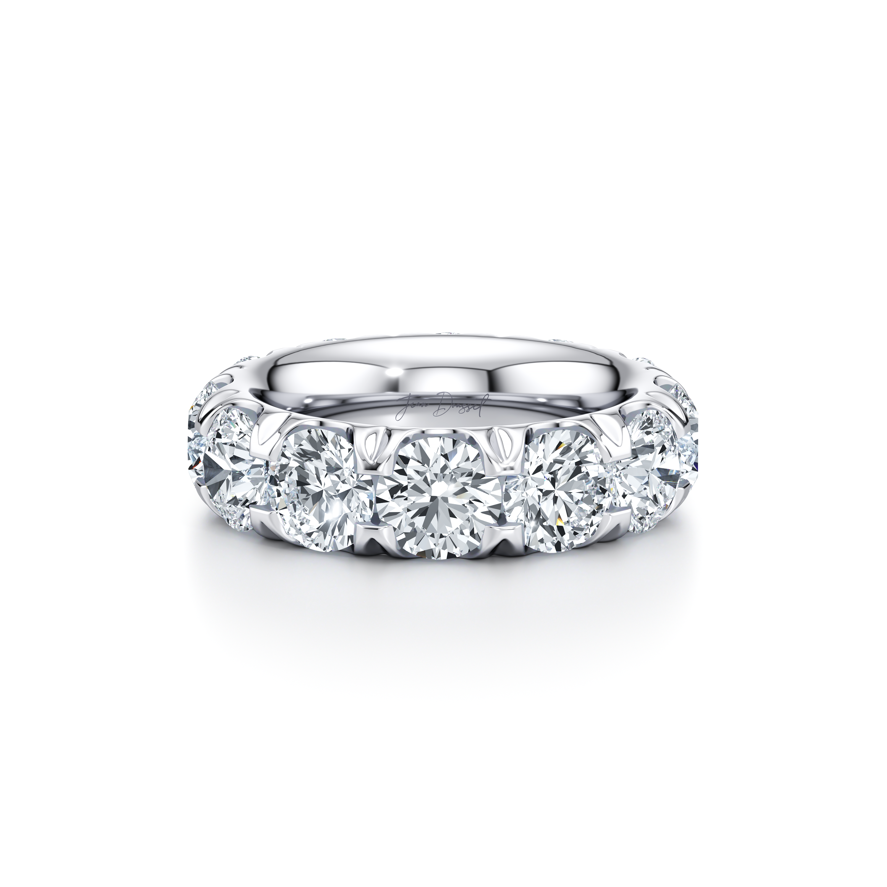Audrey Large Lab Diamond Eternity Band