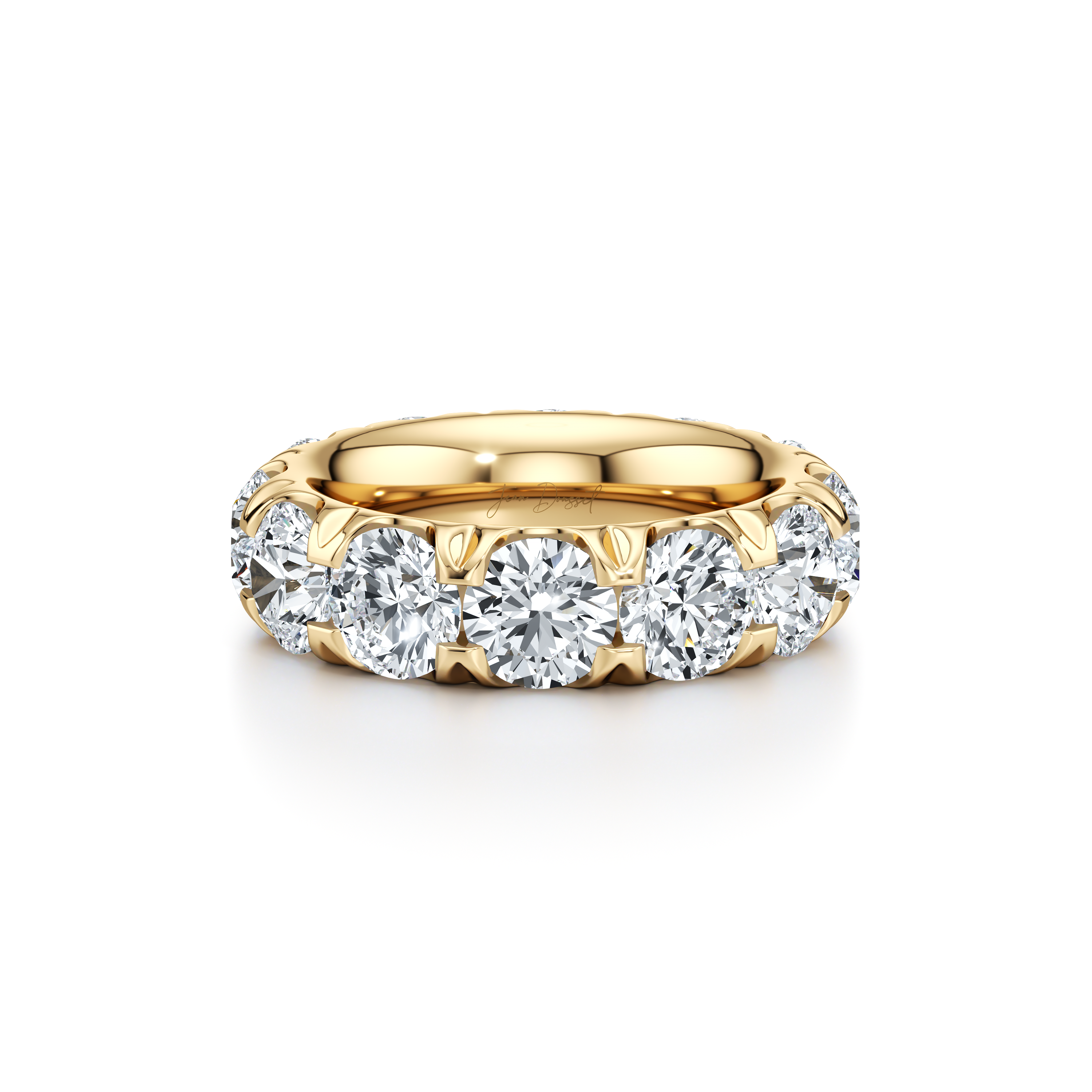 Audrey Large Lab Diamond Eternity Band