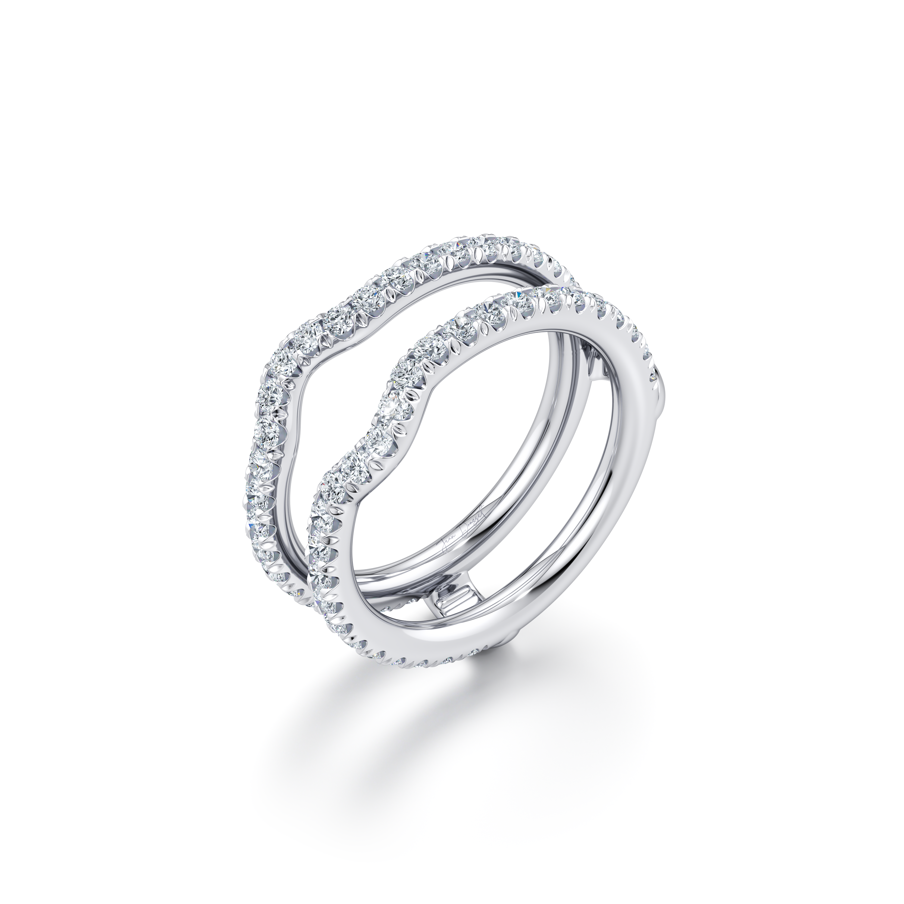 Precious Metal:18k White Gold