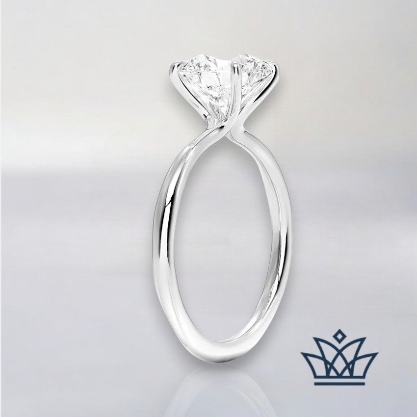 Charlotte- 2mm Solitaire Engagement Ring