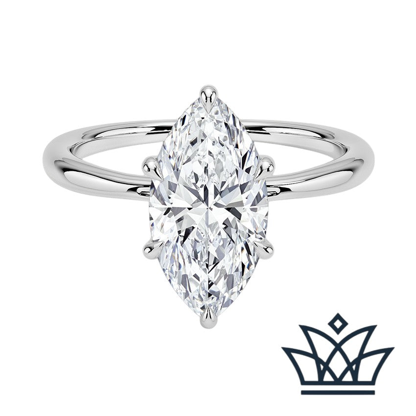 Bague Halo cachée et secrète