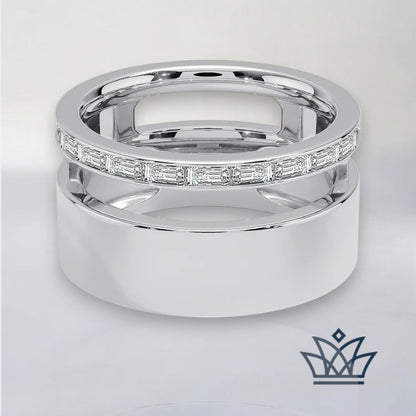 Isabella's Opulent Open Diamond Band